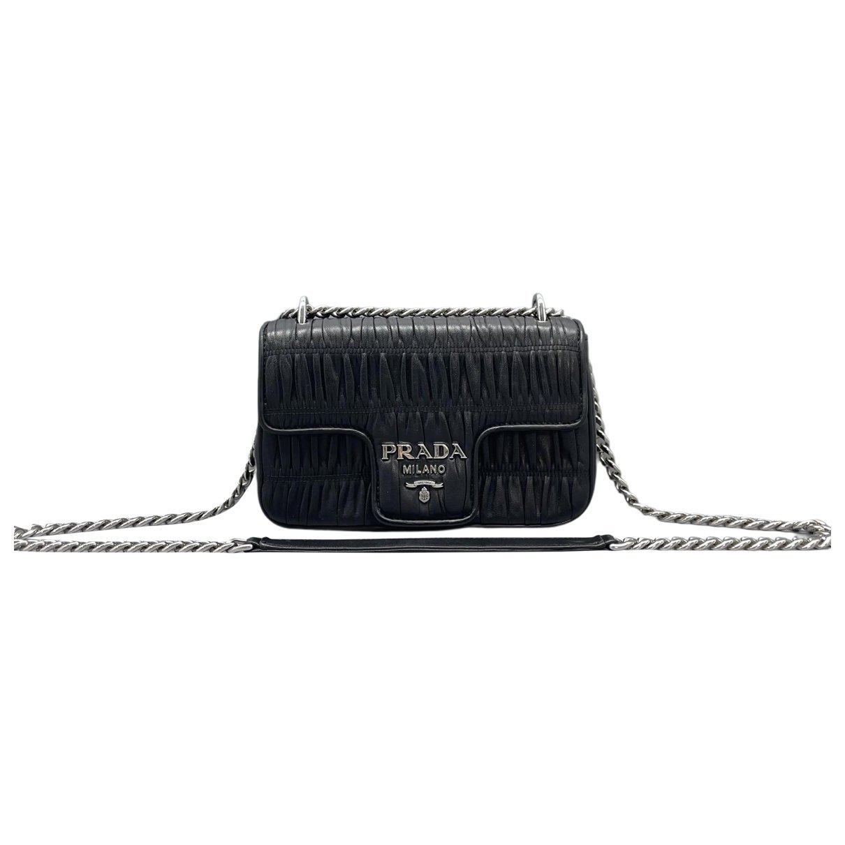 Diagramme leather crossbody bag