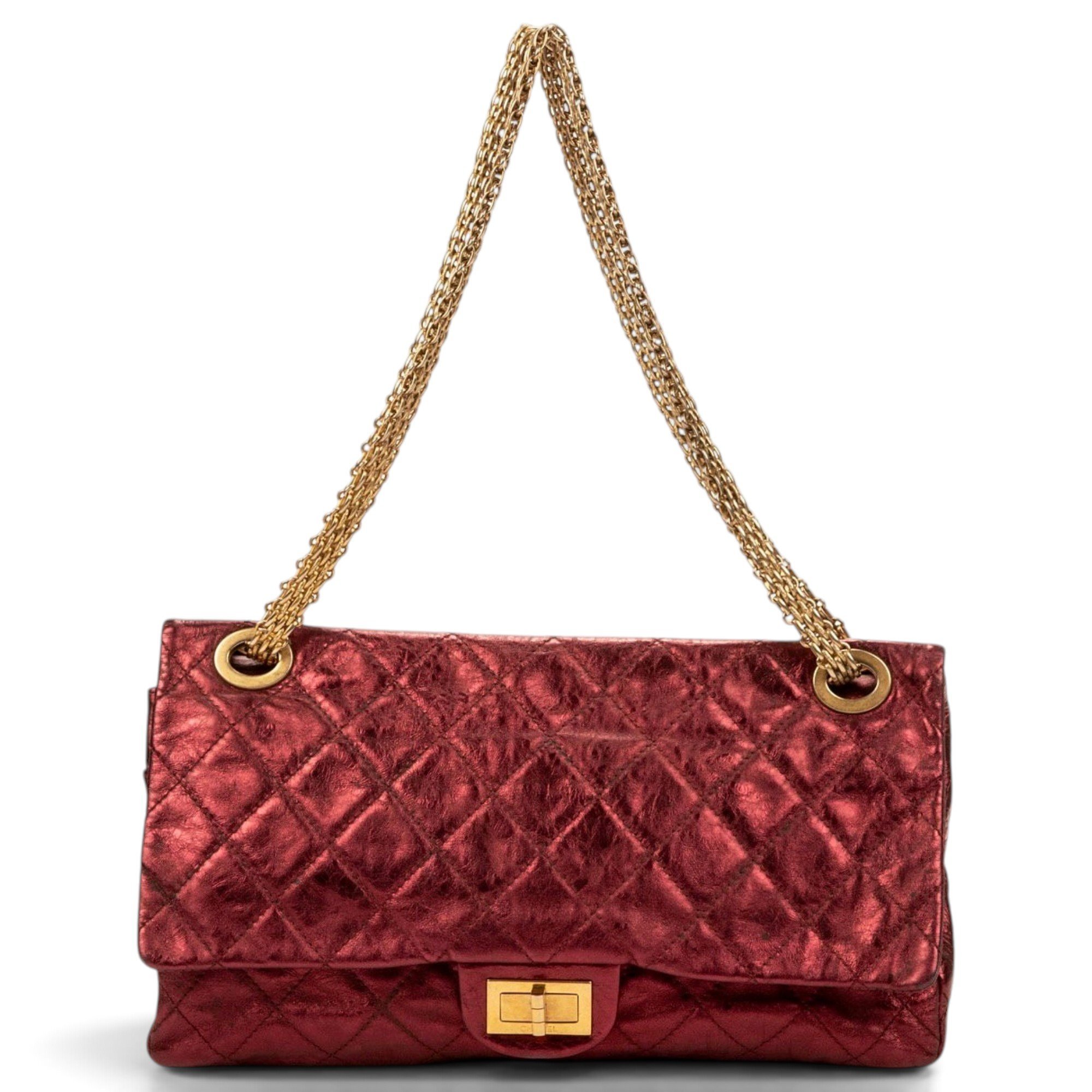 2.55 leather handbag