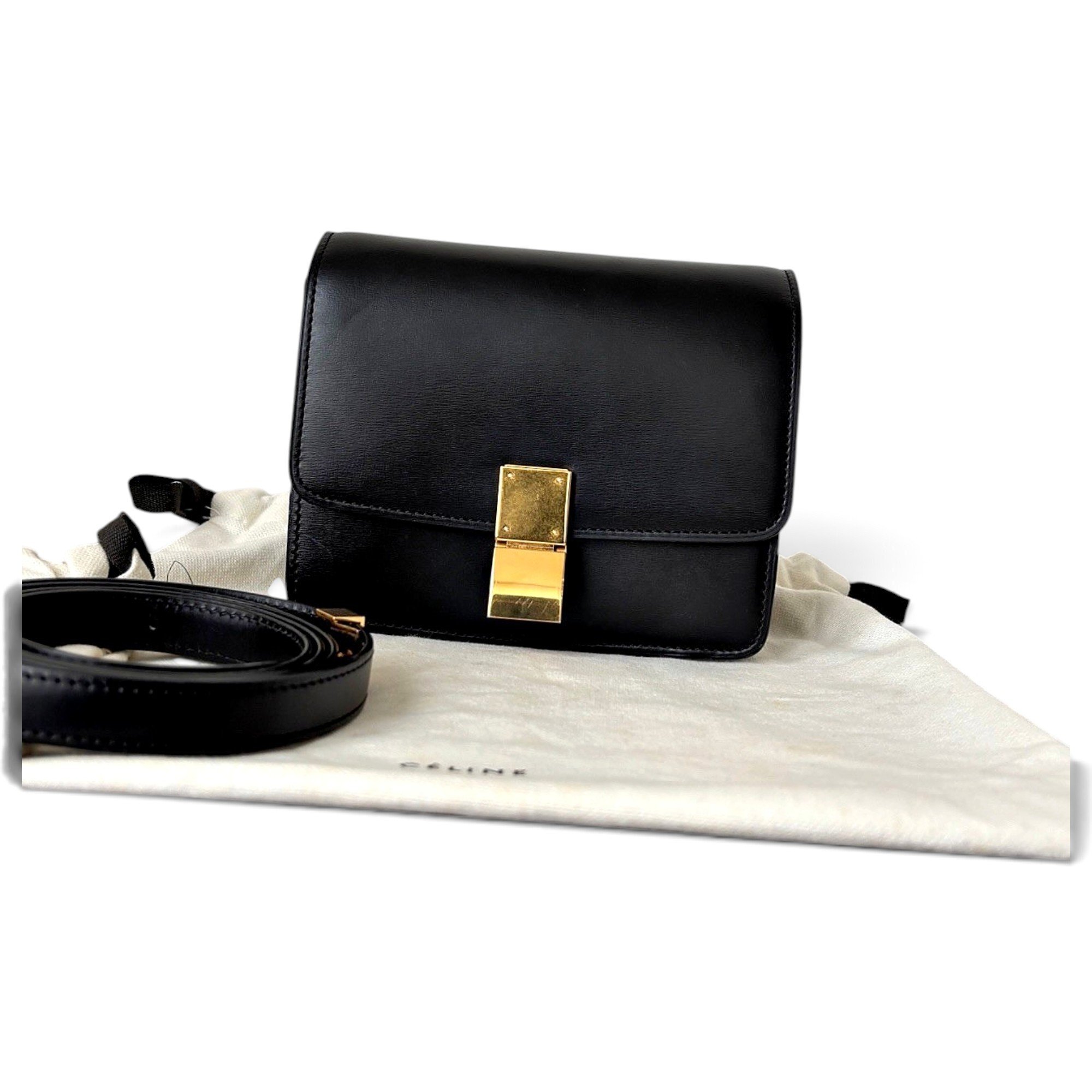 Classic leather handbag