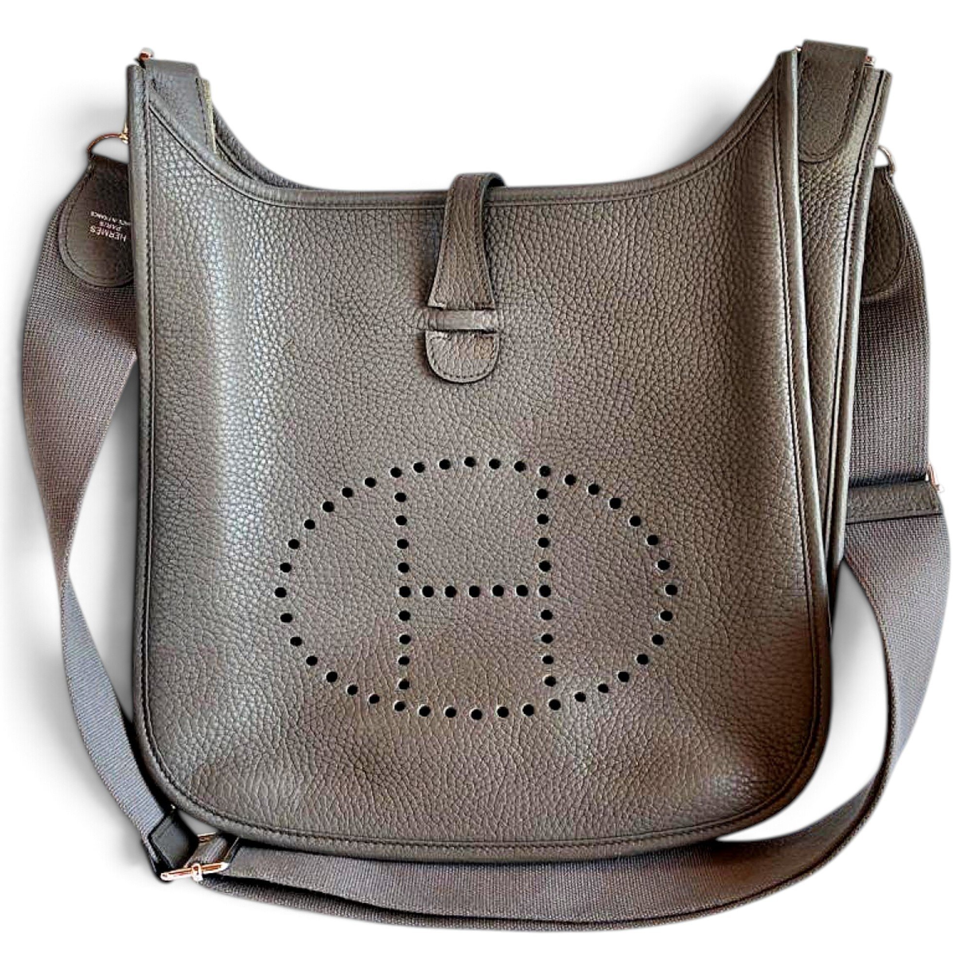 Evelyne leather crossbody bag