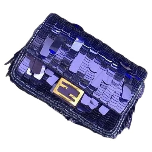 Fendi Baguette glitter crossbody bag