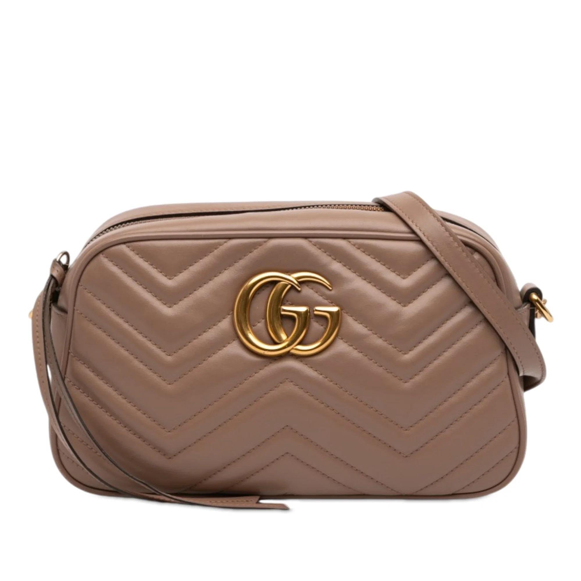 GG Marmont pony-style calfskin handbag