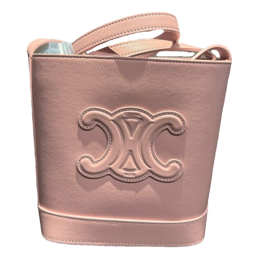 SAC SEAU leather handbag