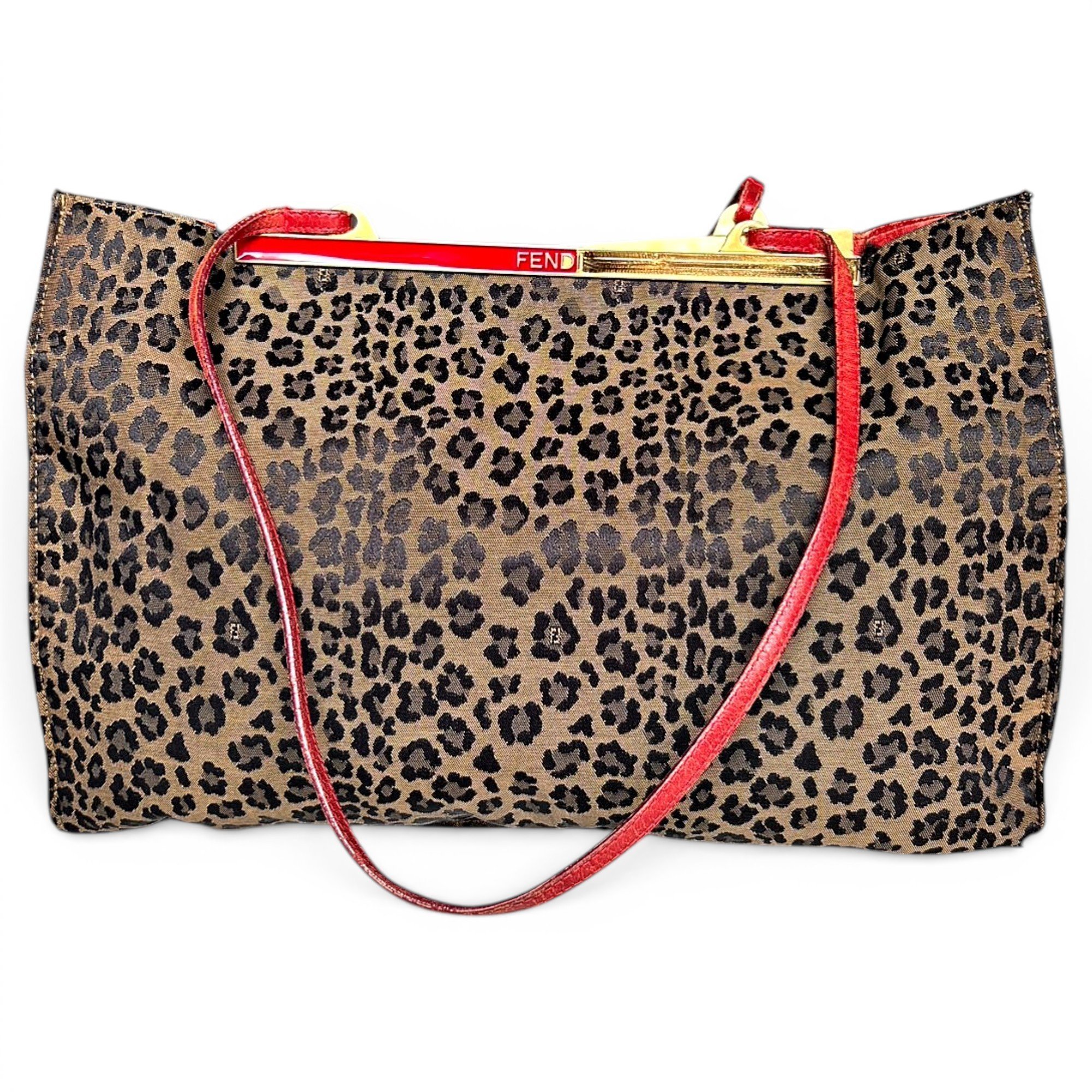 Leather tote