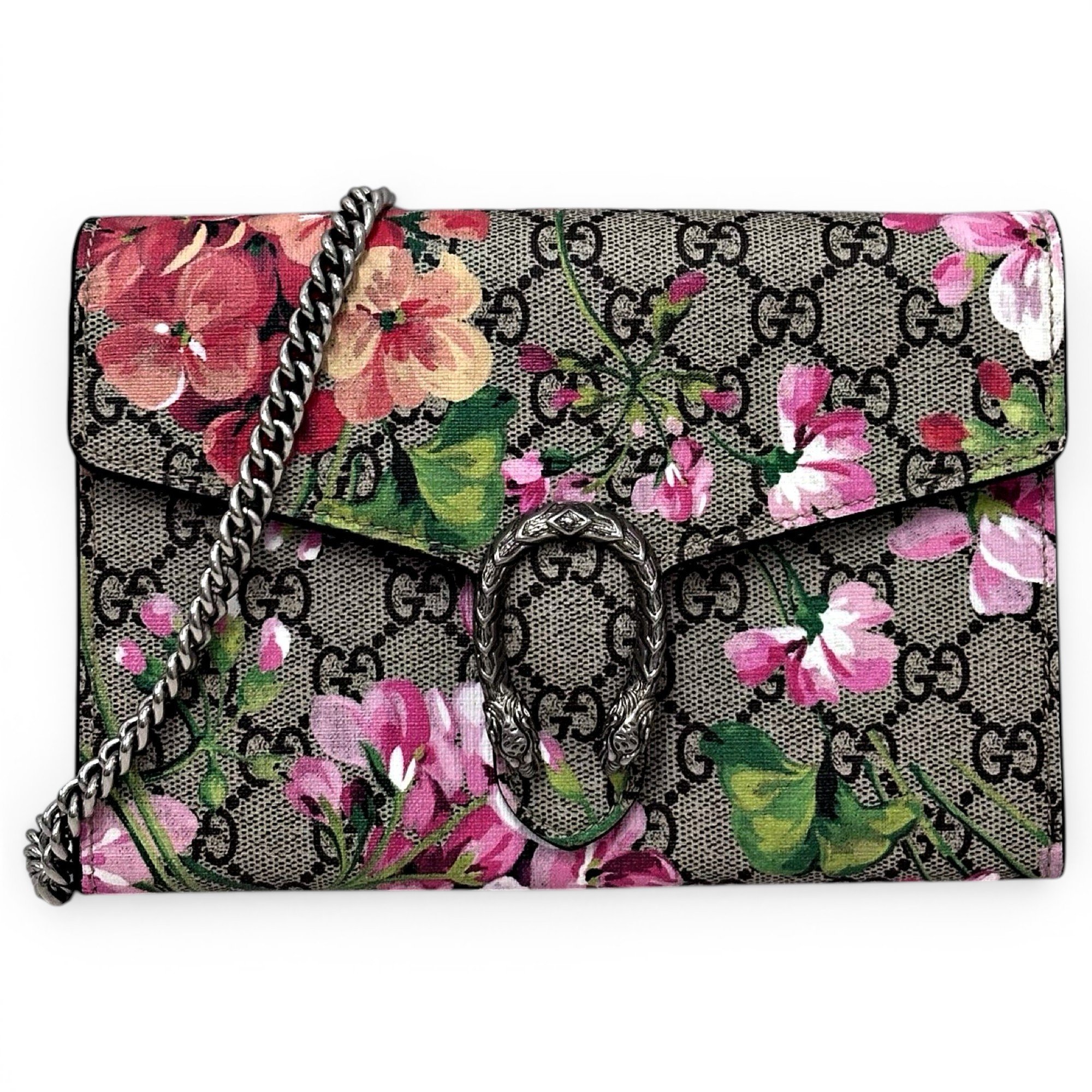 Dionysus Chain Wallet cloth crossbody bag