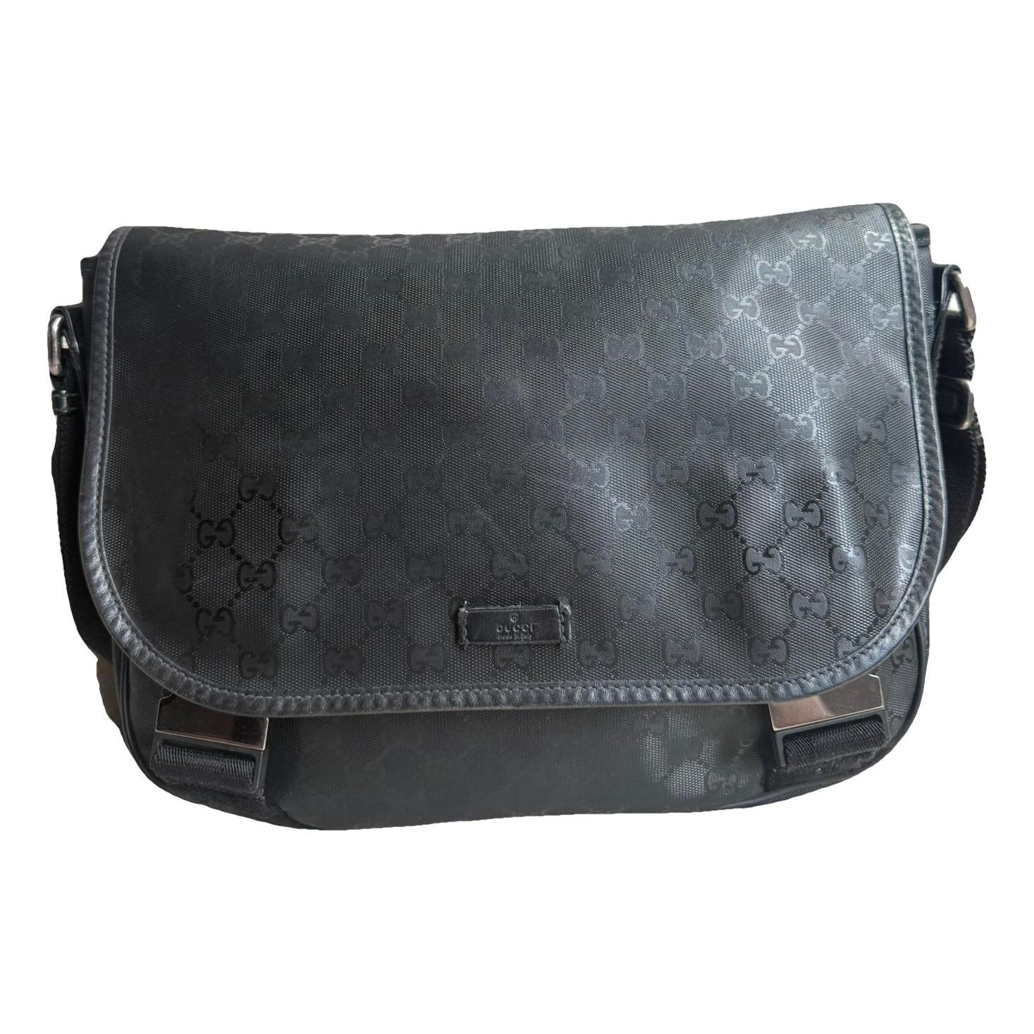 Patent leather handbag