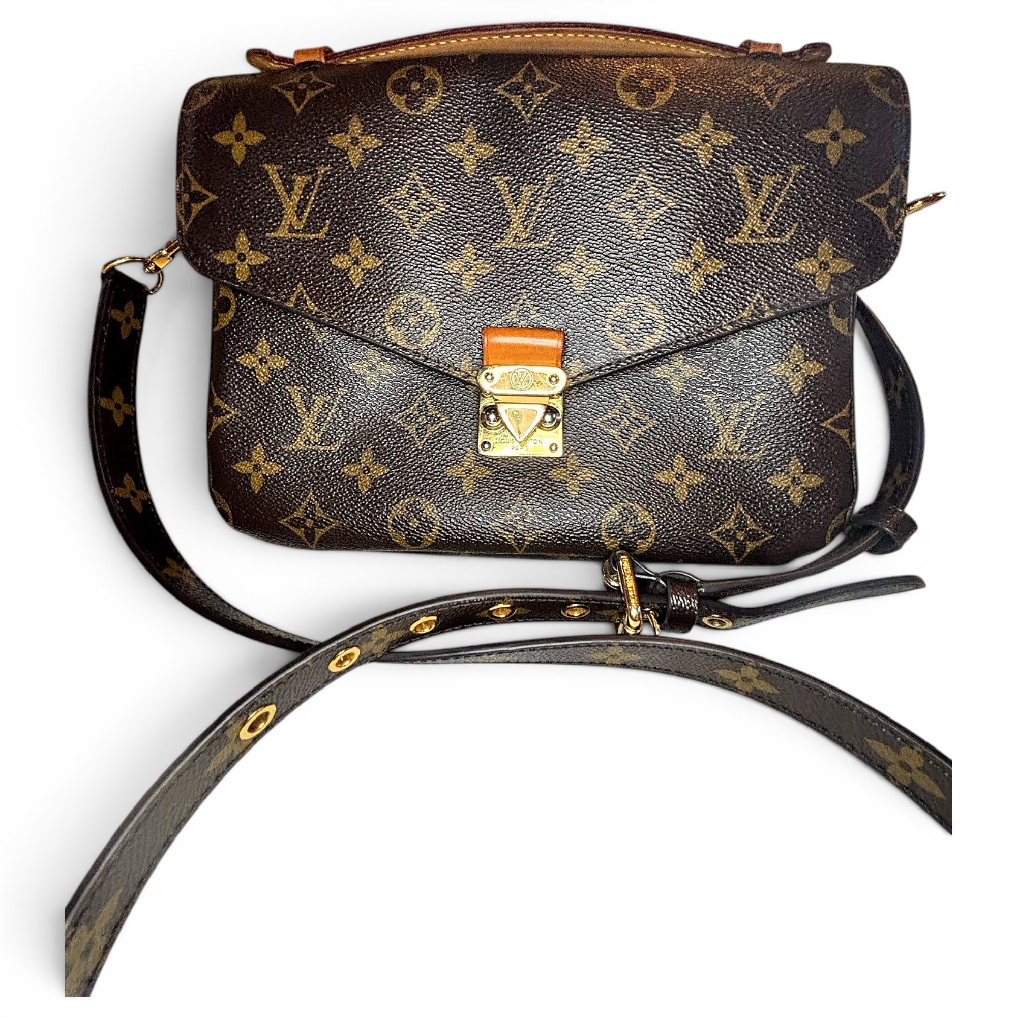 Metis leather crossbody bag
