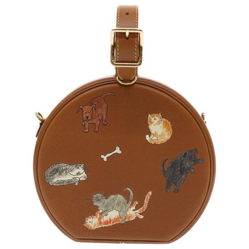 Petite Boîte Chapeau leather handbag