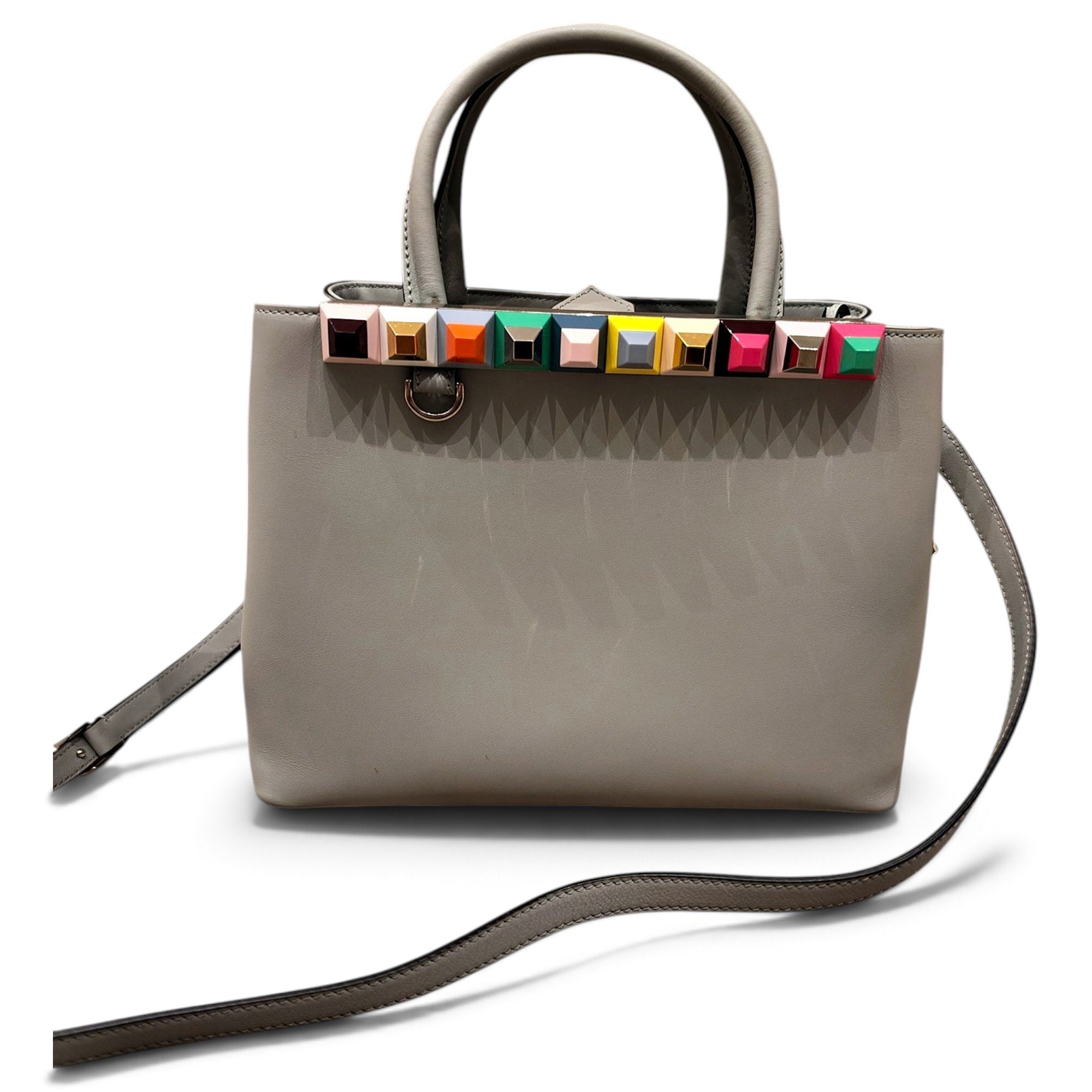 Kan I leather handbag