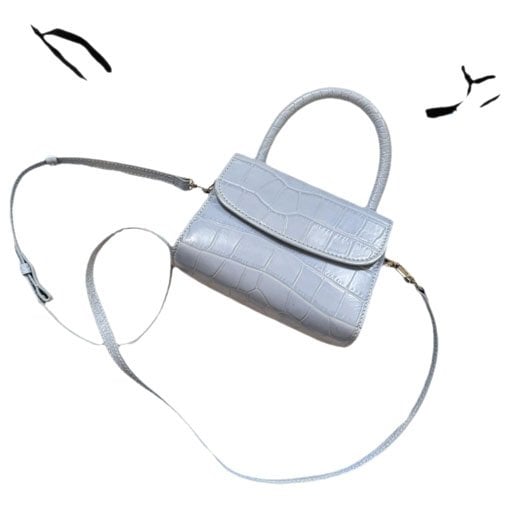 By Far Mini leather handbag