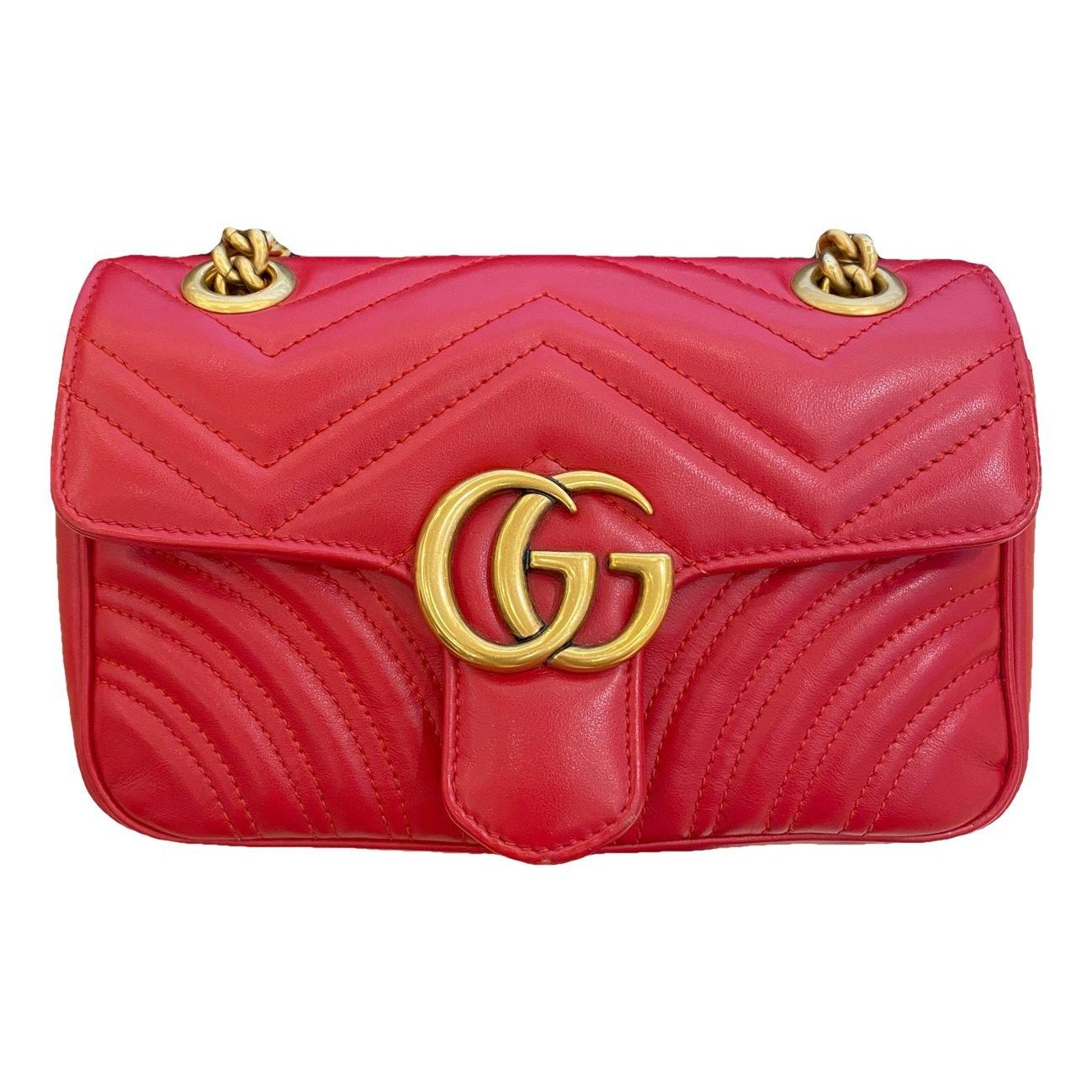 GG Marmont Chain leather handbag