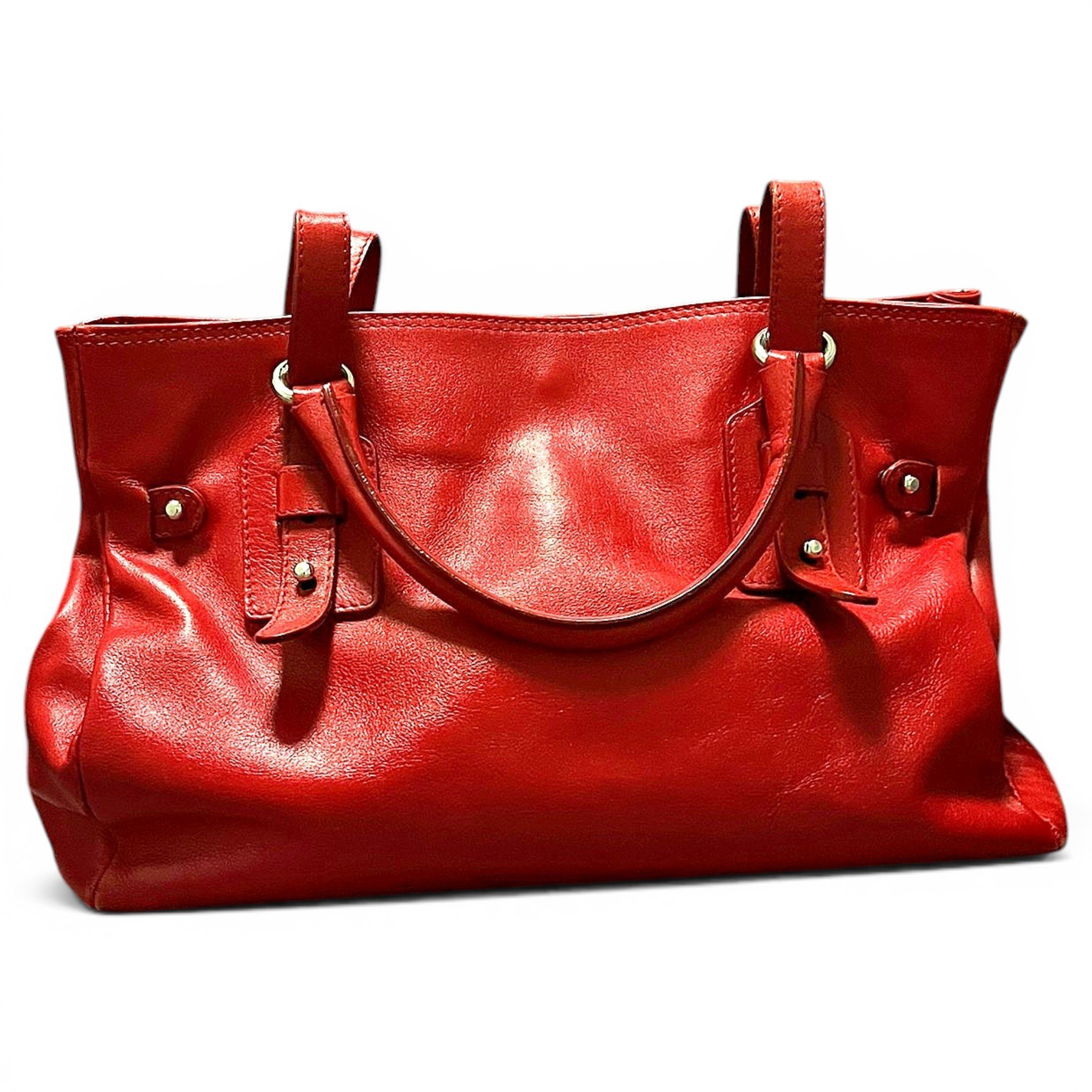 Leather handbag