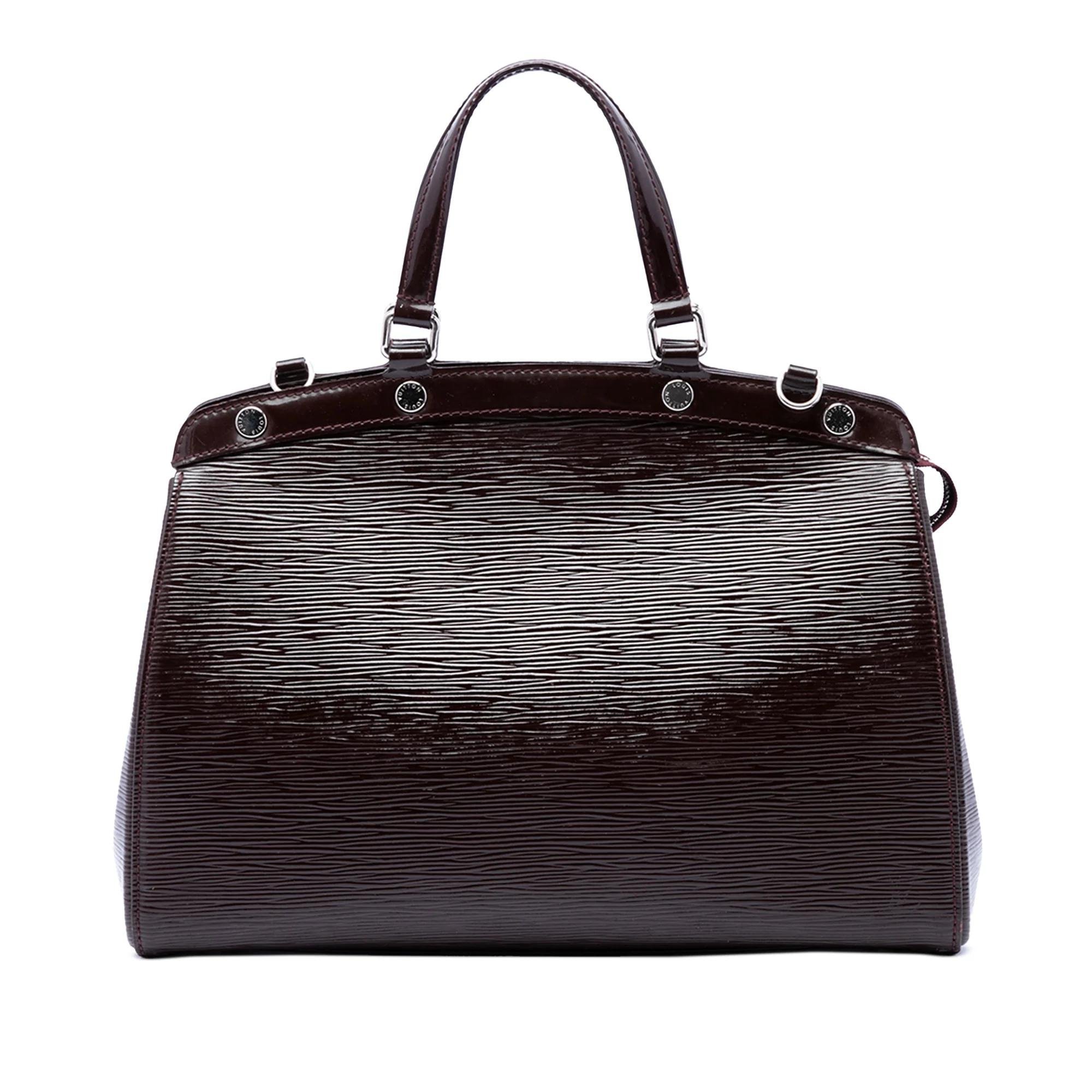 Bréa leather satchel