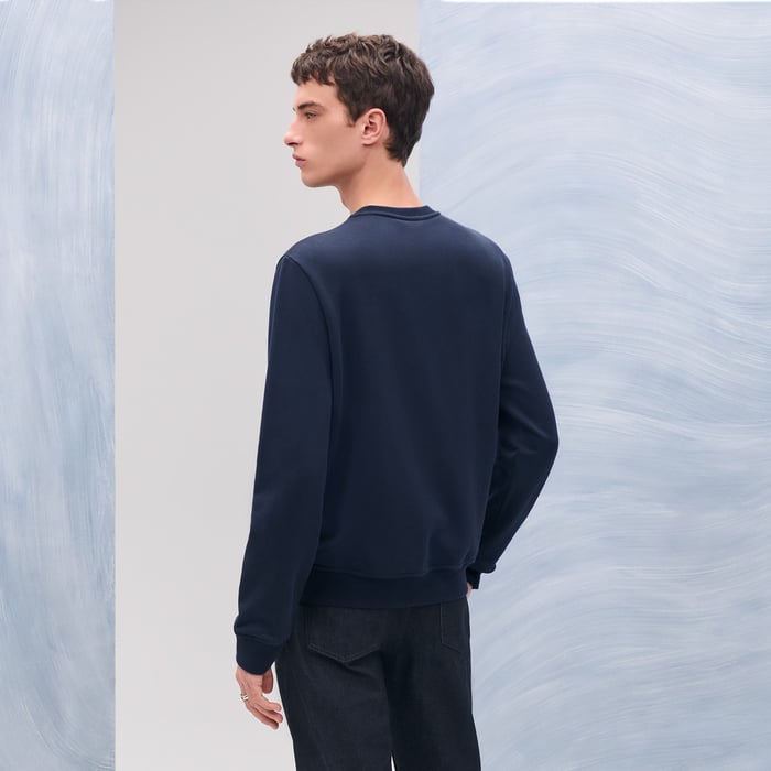 Océan Crewneck Sweater With Clou De Selle Detail