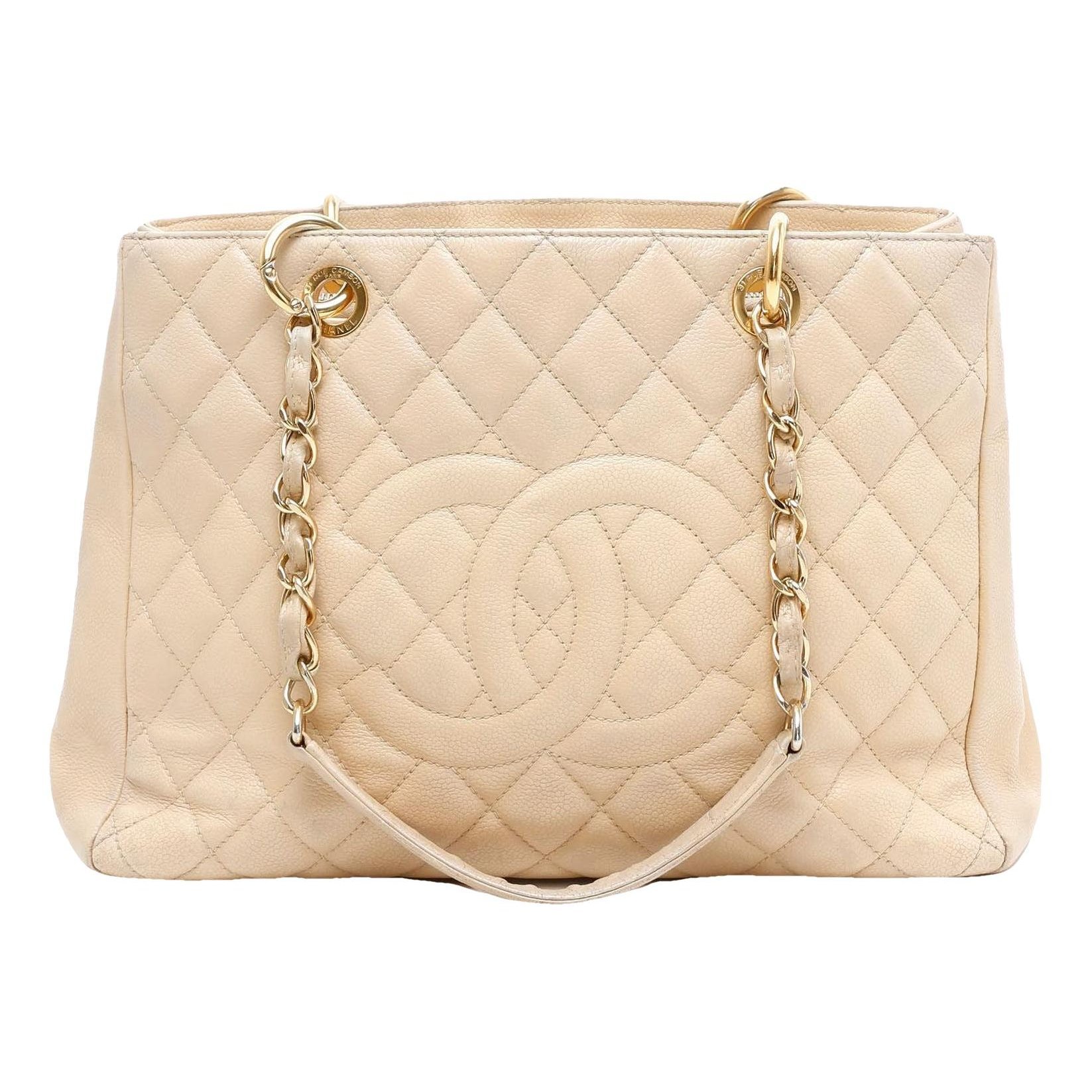 Grand shopping leather tote