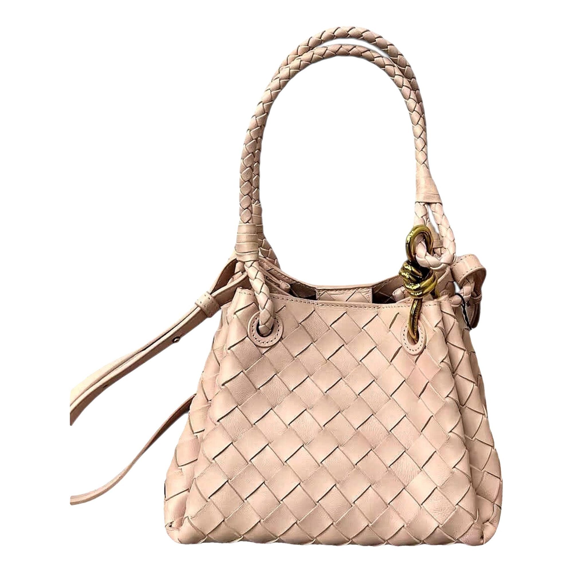 Parachute leather handbag