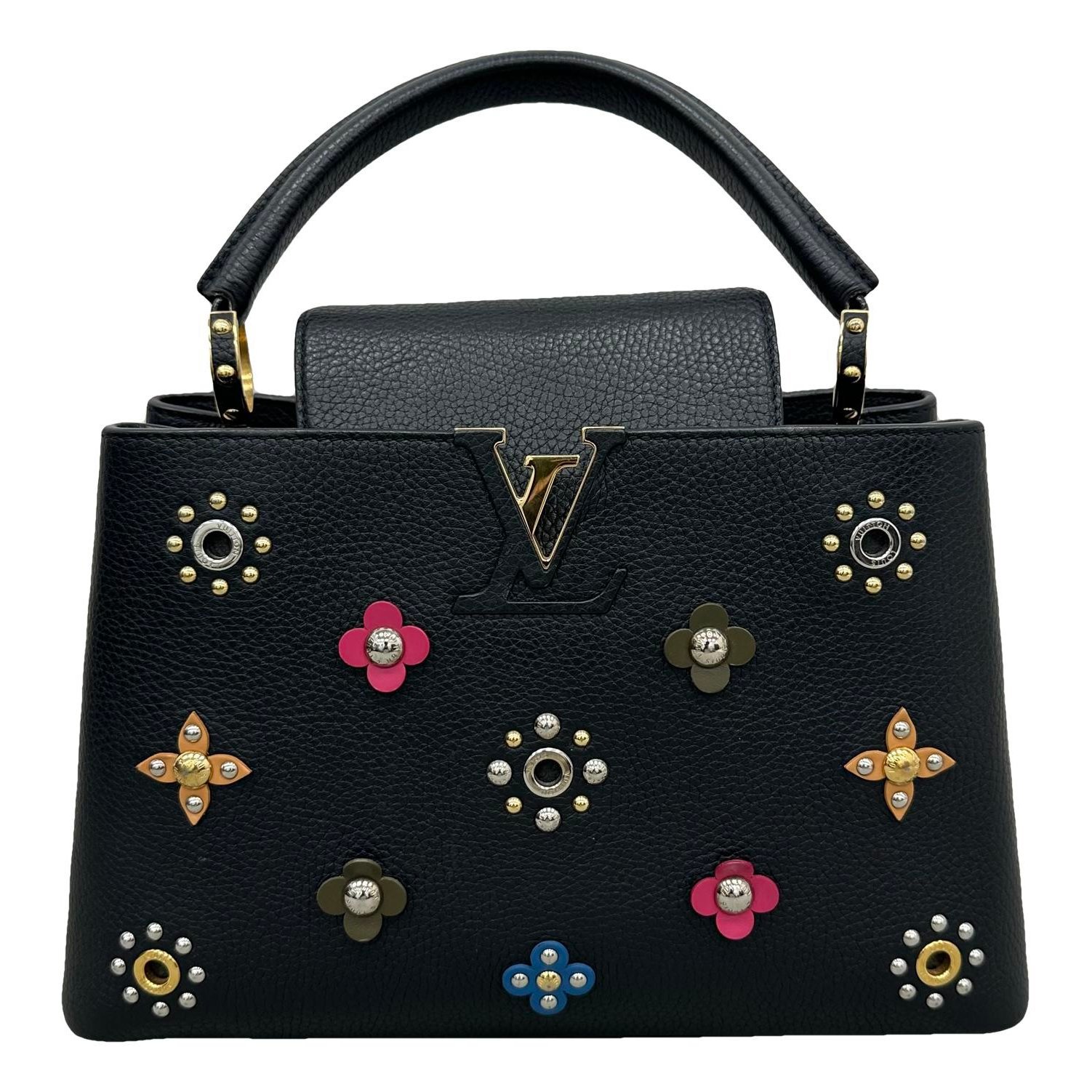 Capucines leather handbag