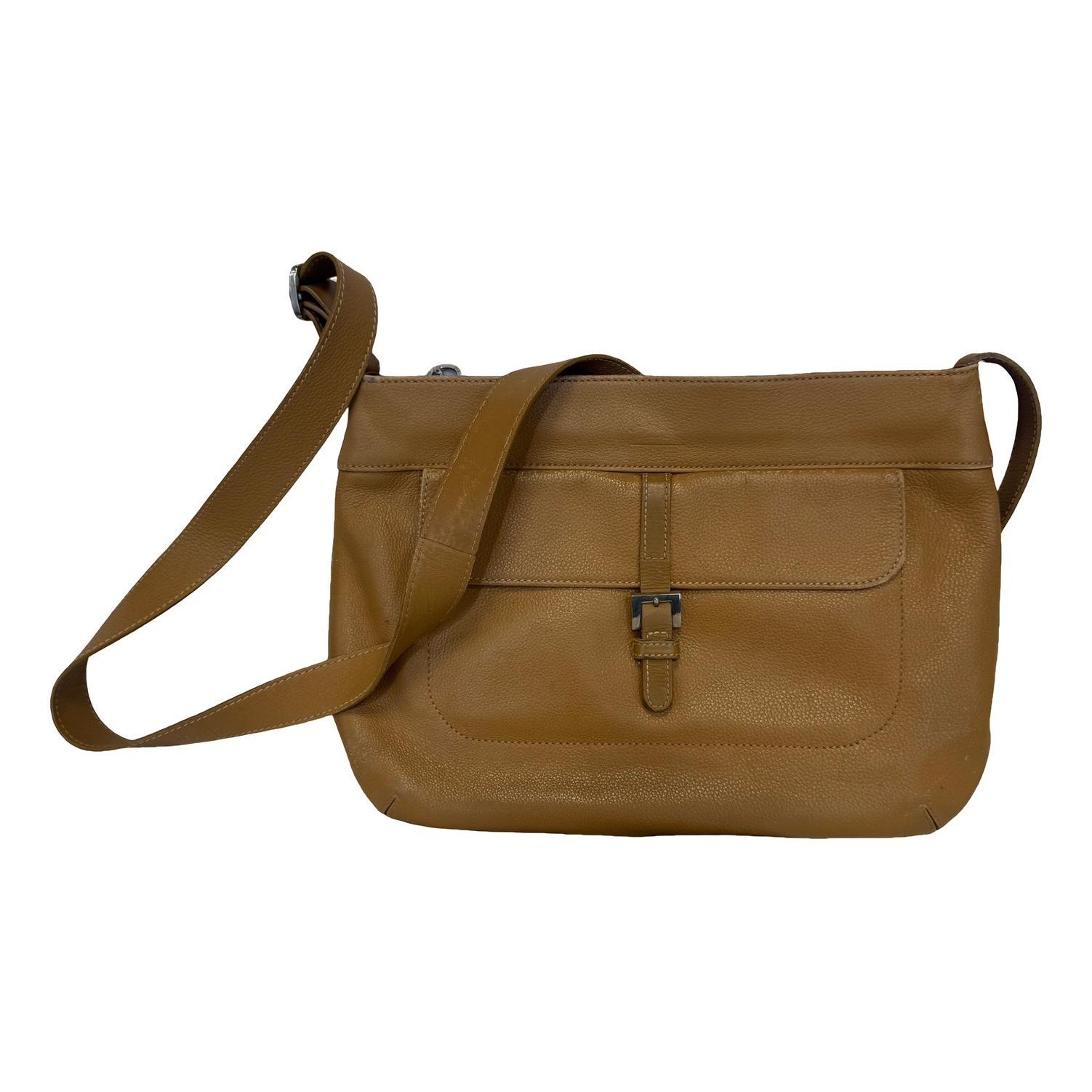 Leather crossbody bag