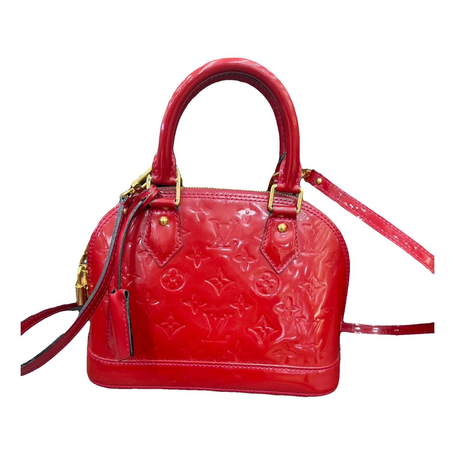 Alma BB patent leather handbag