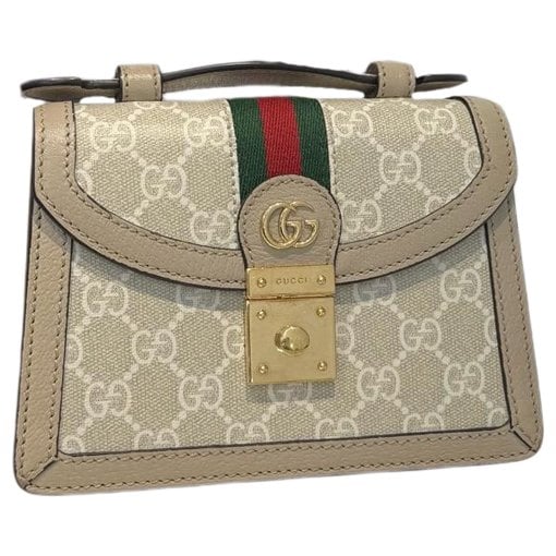 Ophidia Flap Top Handle cloth mini bag