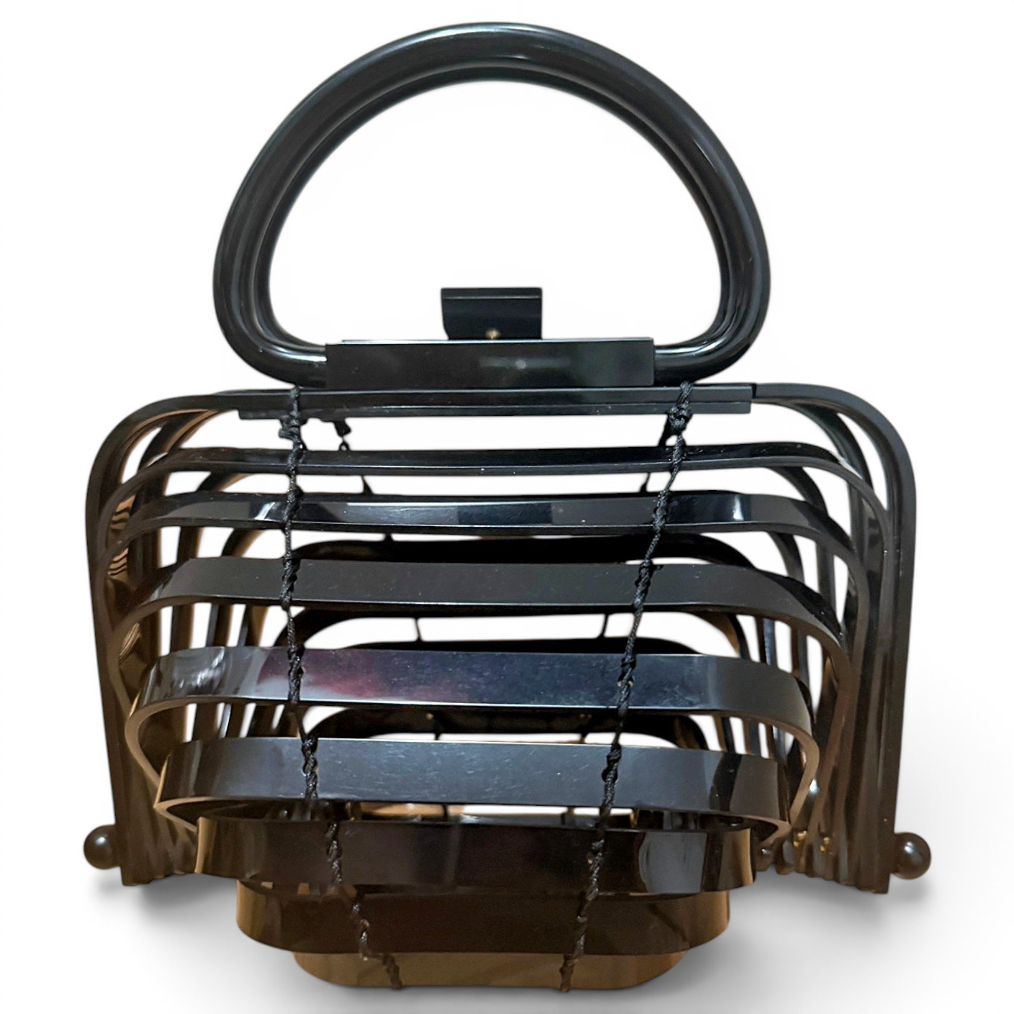 Cult Gaia Lilleth leather handbag