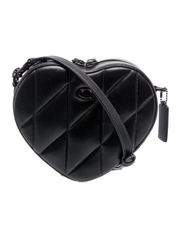 Coach Leather Heart Crossbody bag