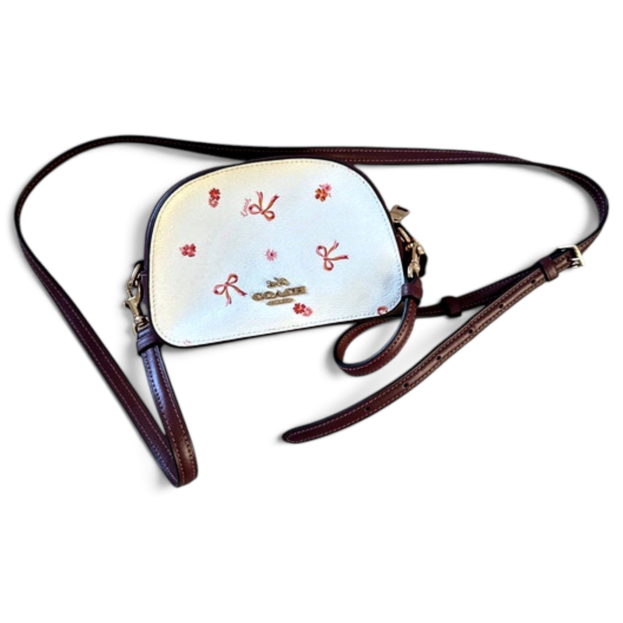 Leather crossbody bag