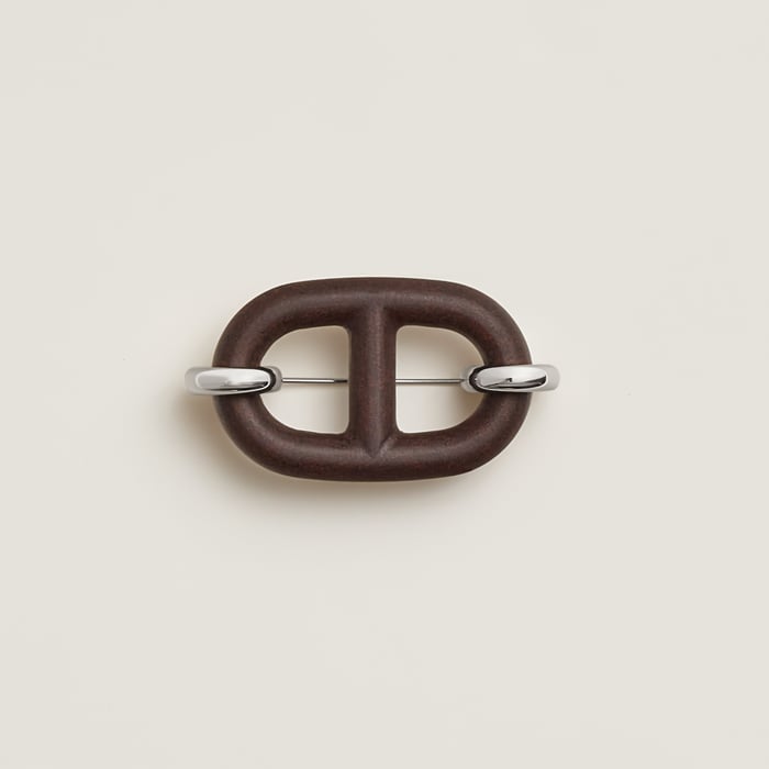 Chaine d'Ancre Vulcanium brooch