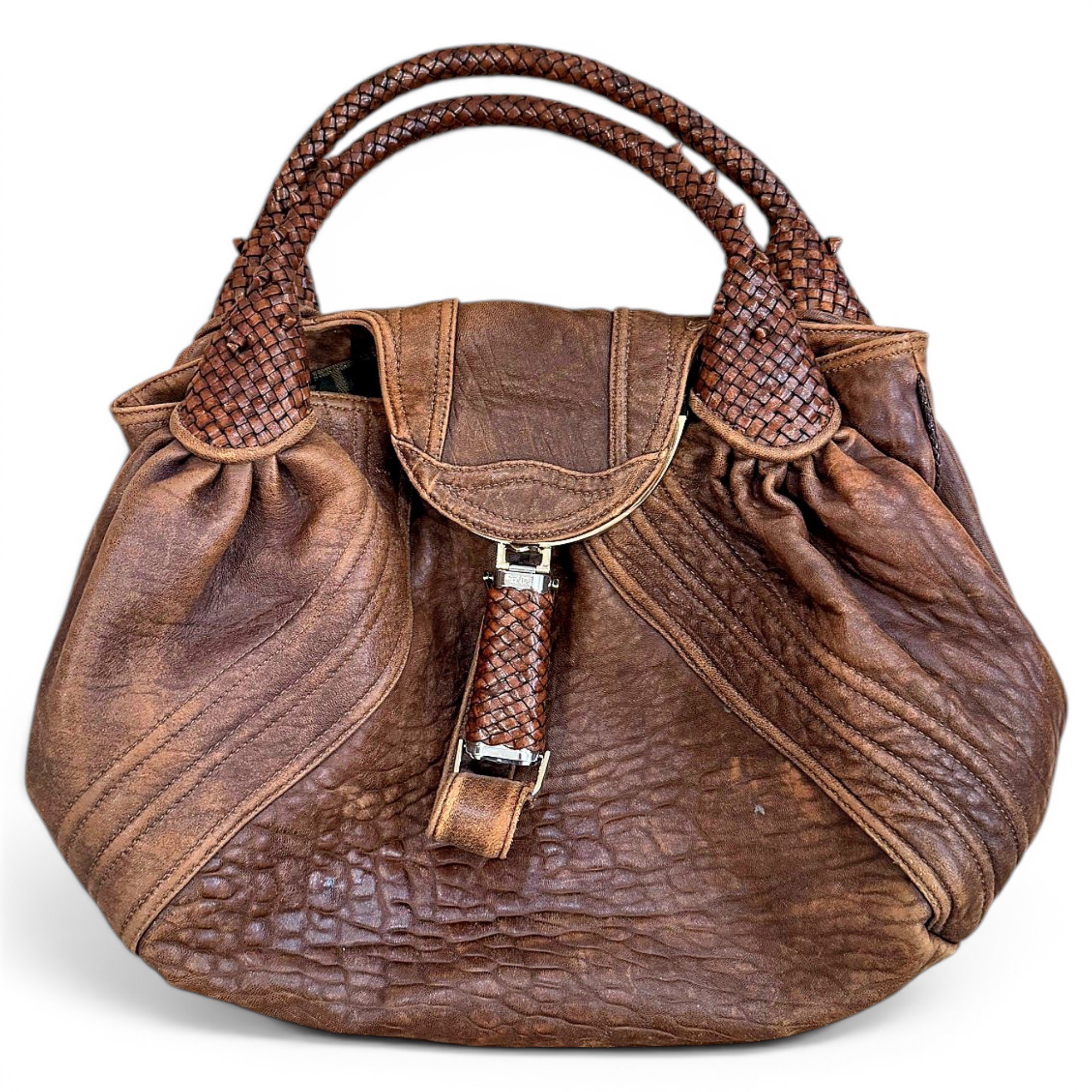 Fendi Spy leather handbag