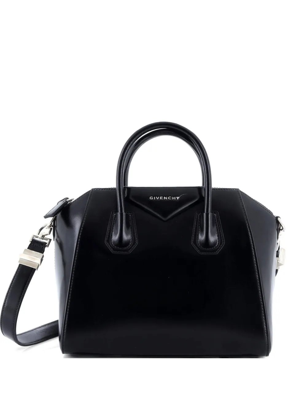 Antigona Bag Glazed Leather Small satchel