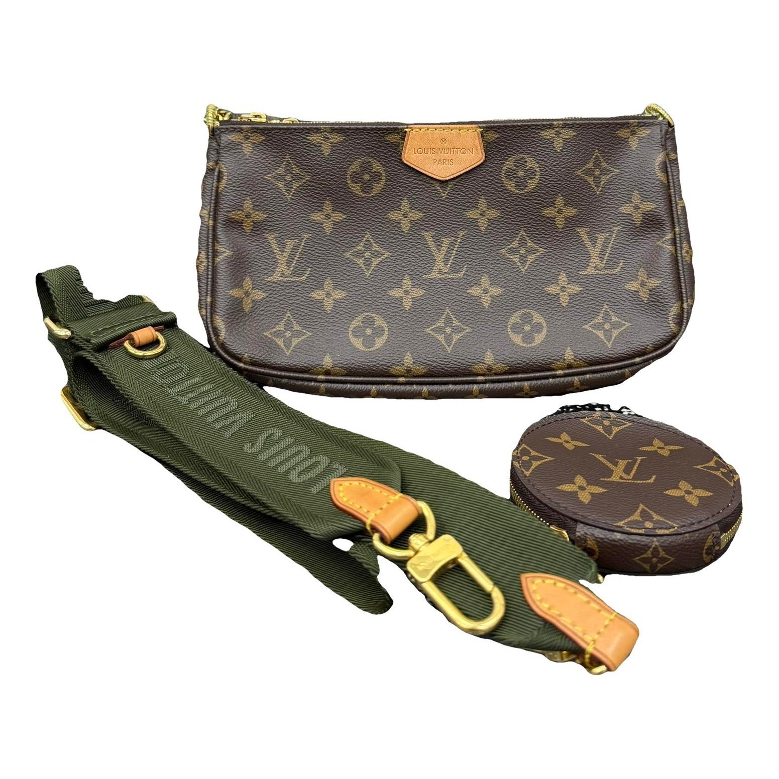 Multi Pochette Accessoires leather handbag
