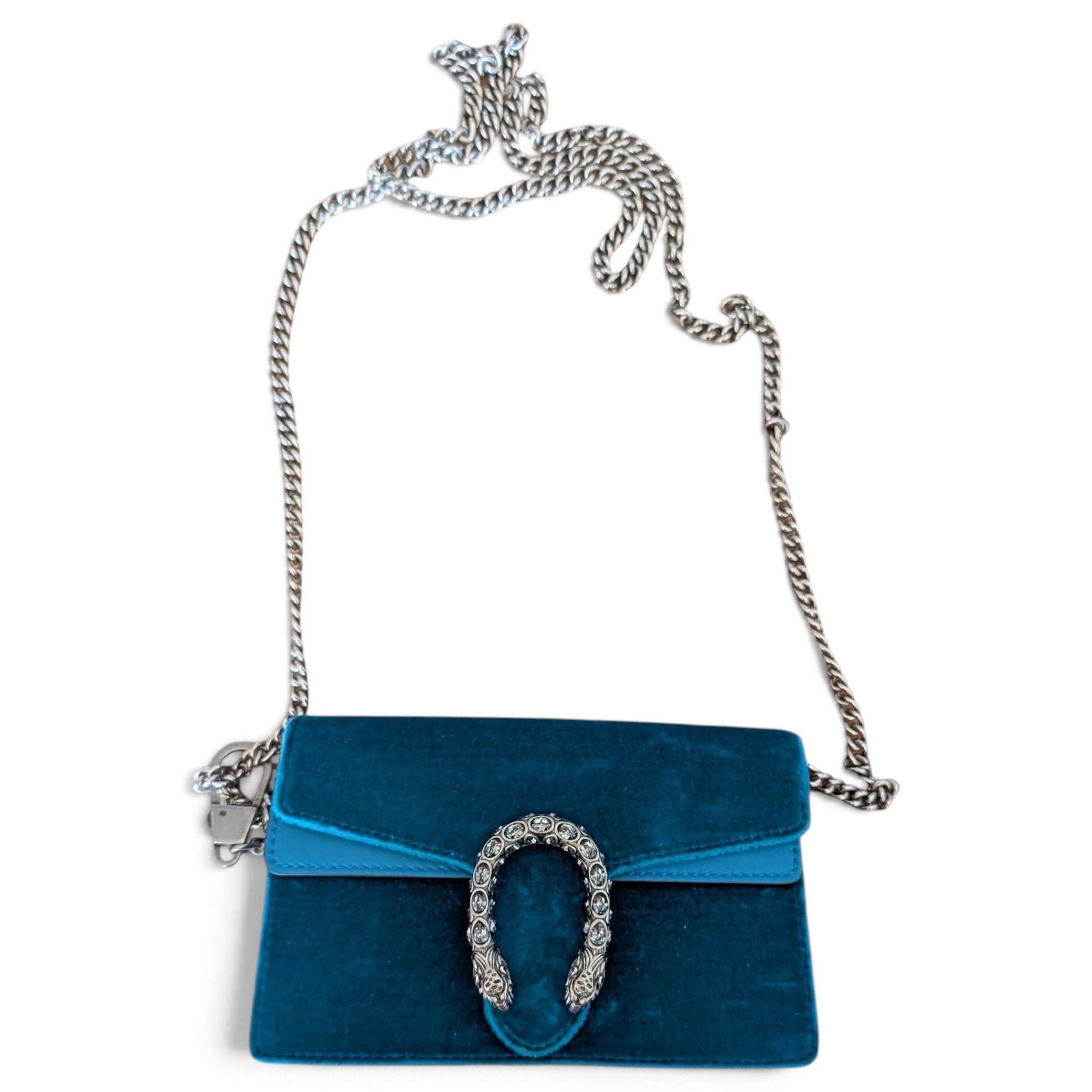 Velvet clutch bag