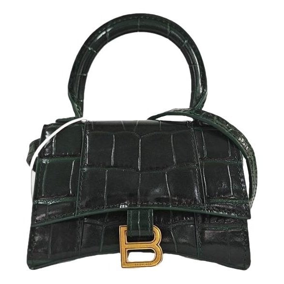 Balenciaga Hourglass leather handbag