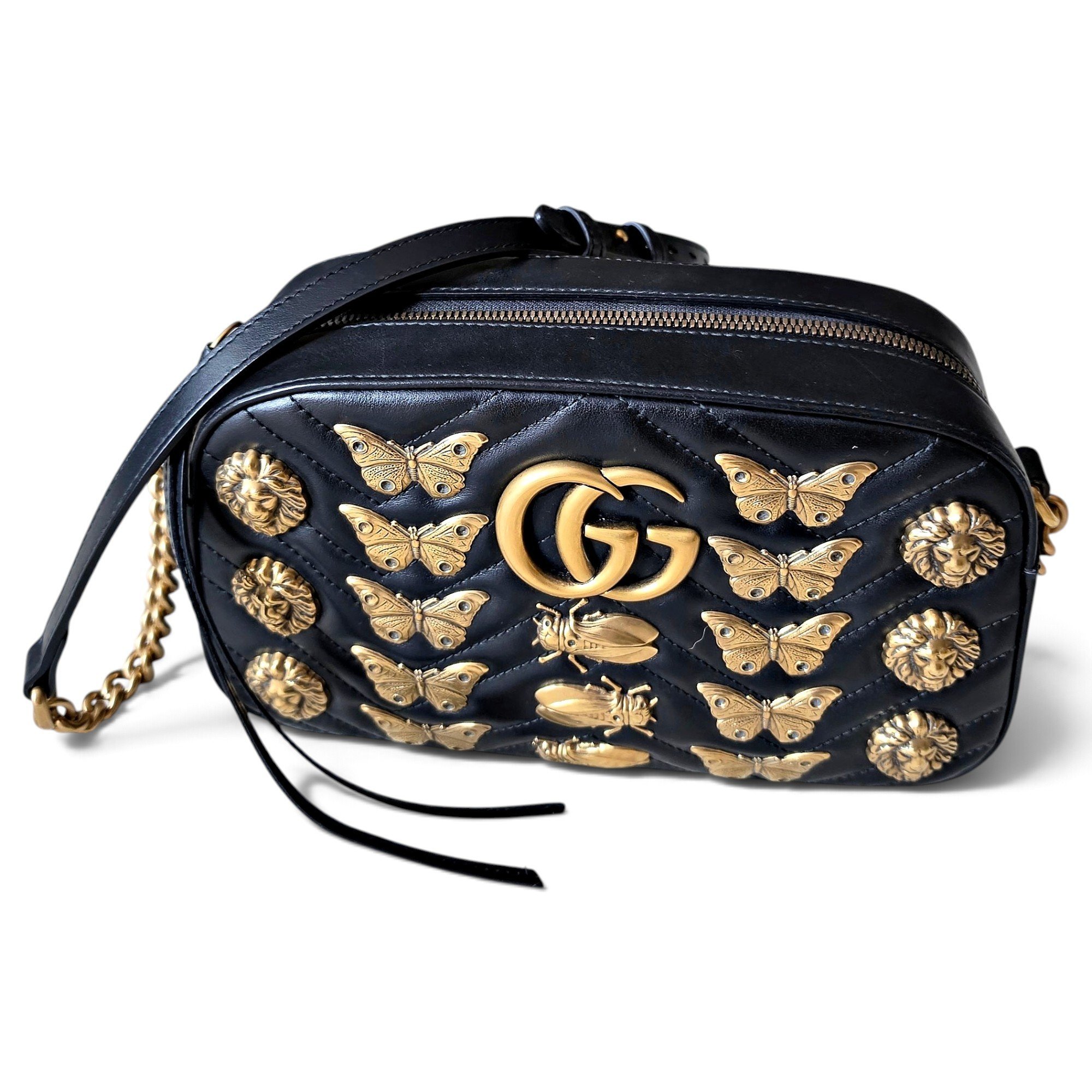 GG Marmont leather crossbody bag