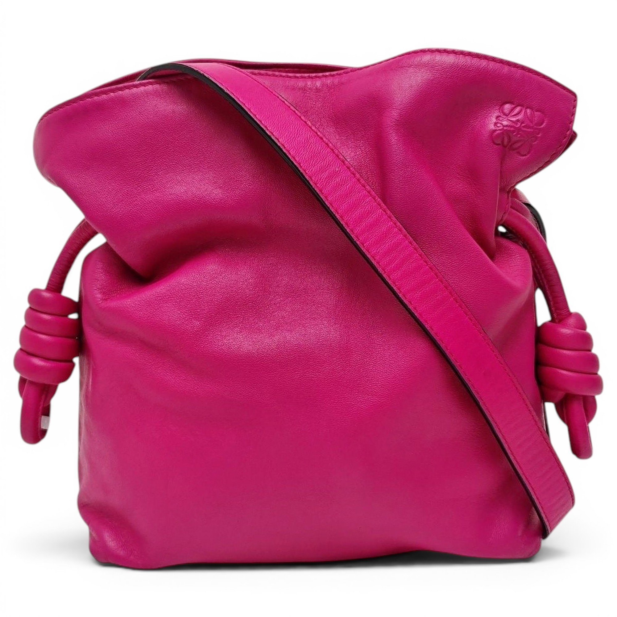 Flamenco leather handbag