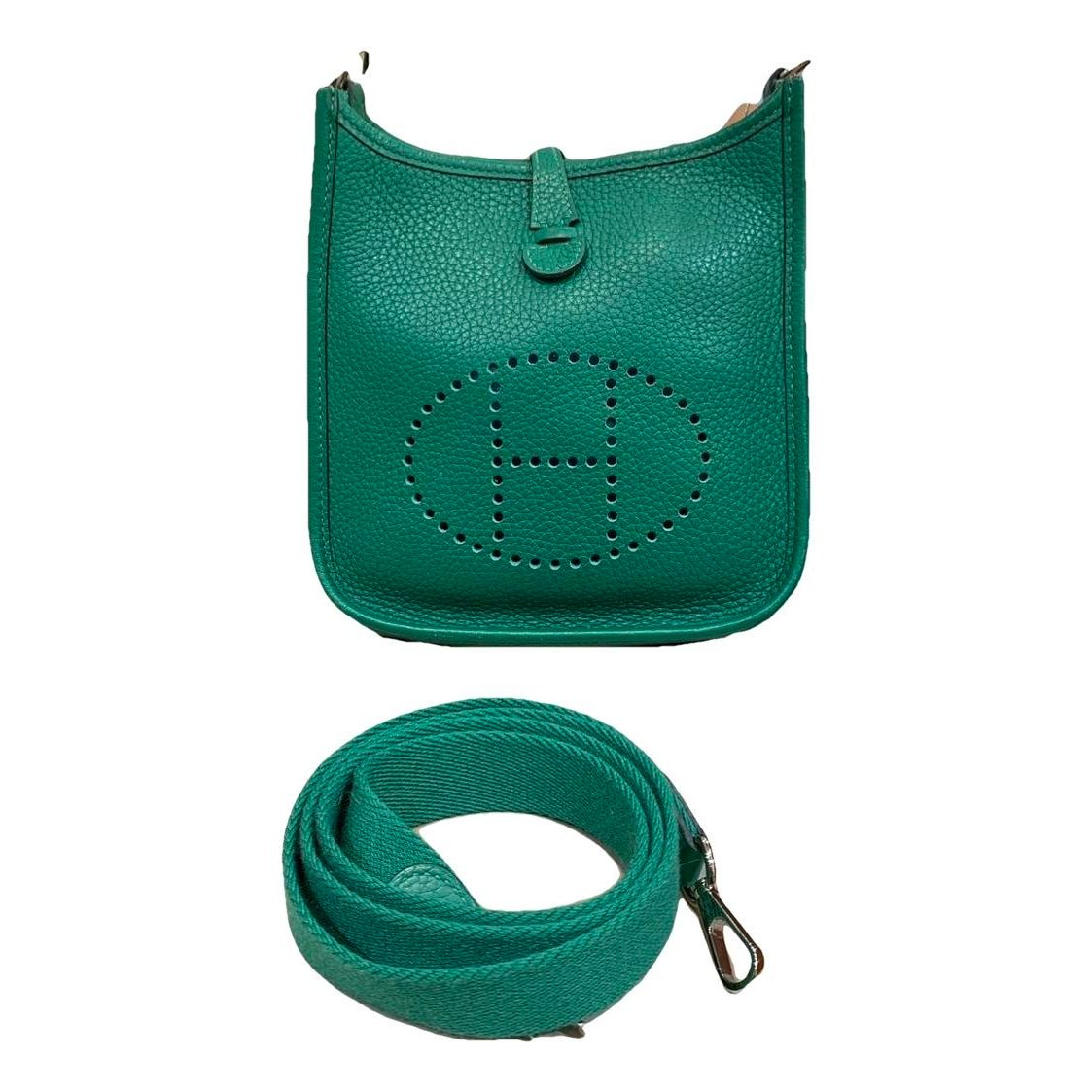 Evelyne leather handbag