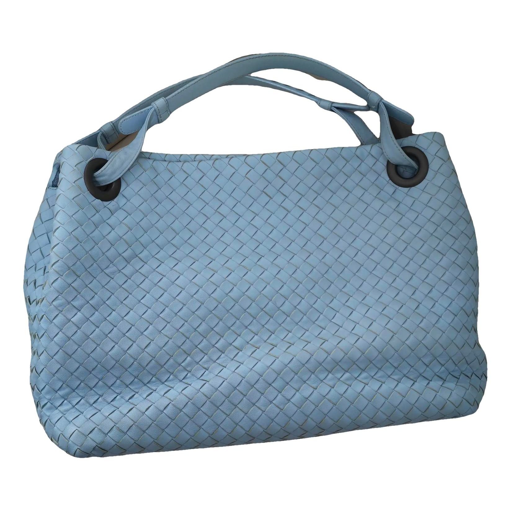 Parachute leather handbag