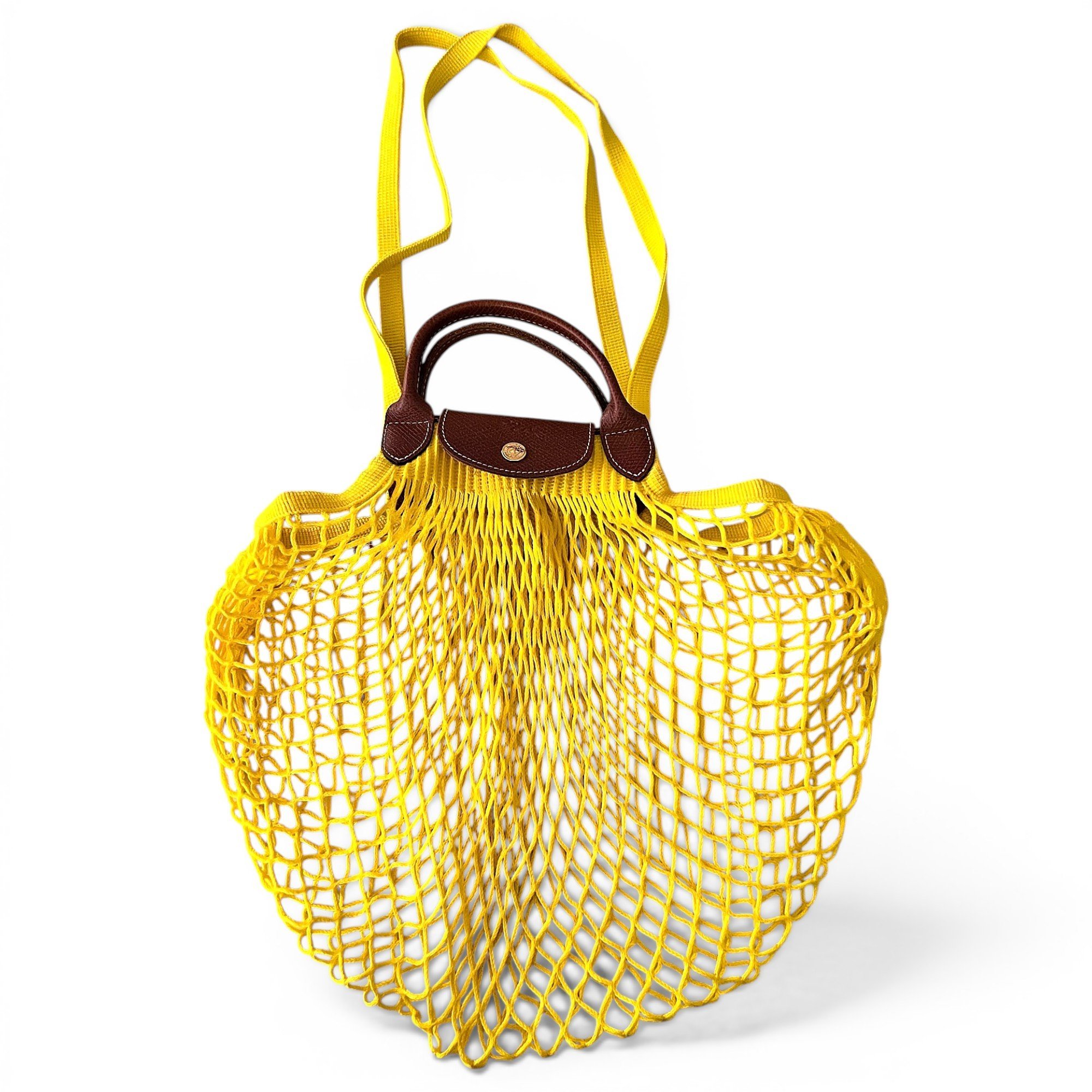 Pliage leather tote