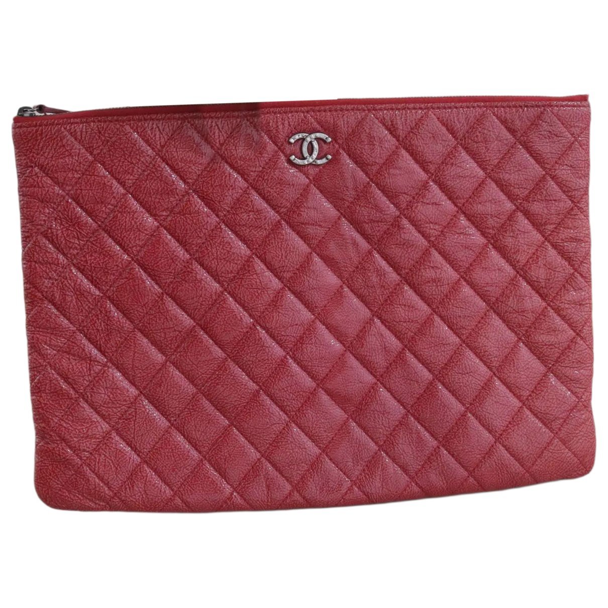 Timeless/Classique leather clutch bag