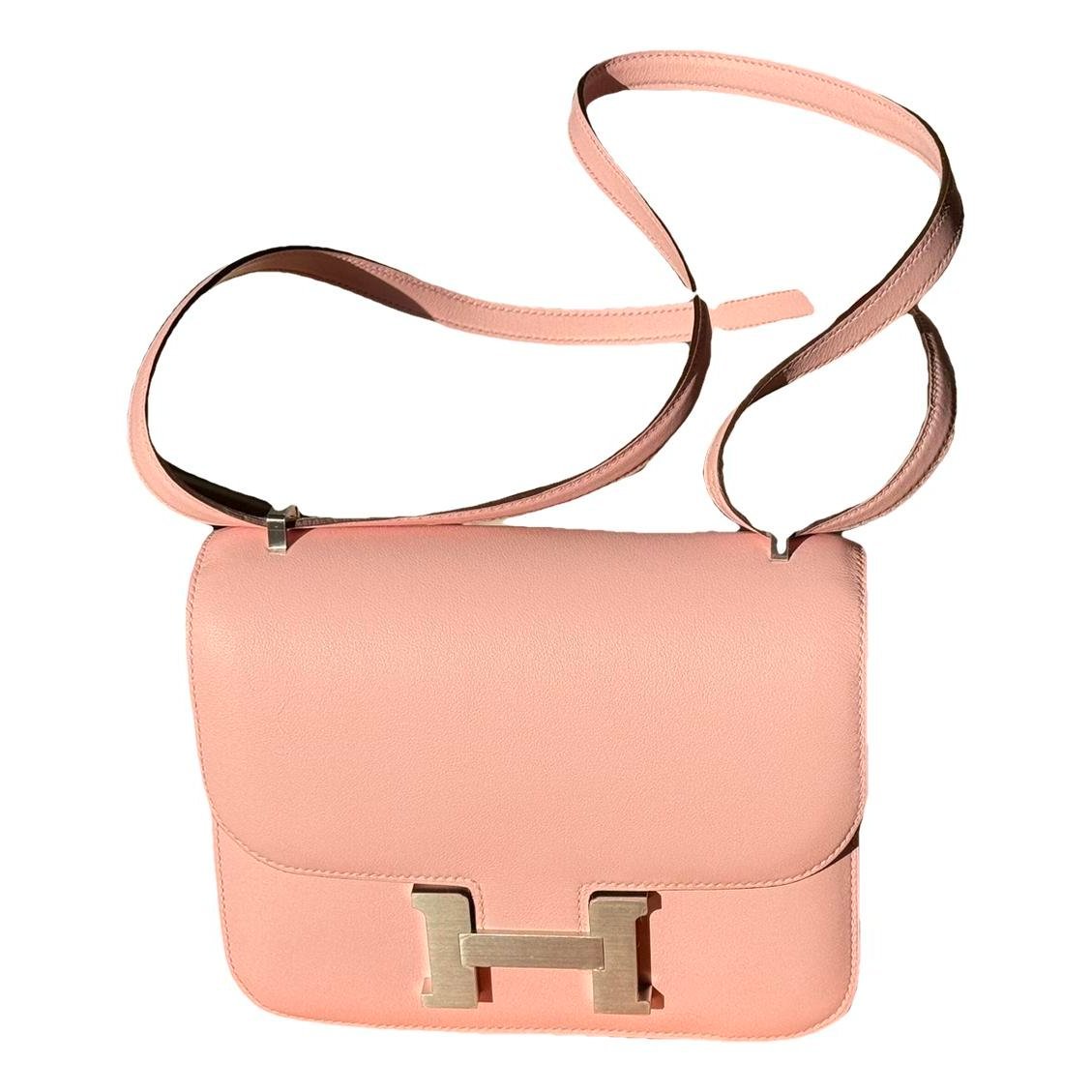 Hermes Constance 18 Handbag Rose Sakura Swift Leather 2025
