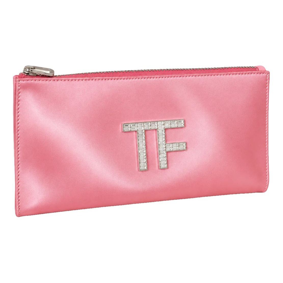 Icon silk clutch bag