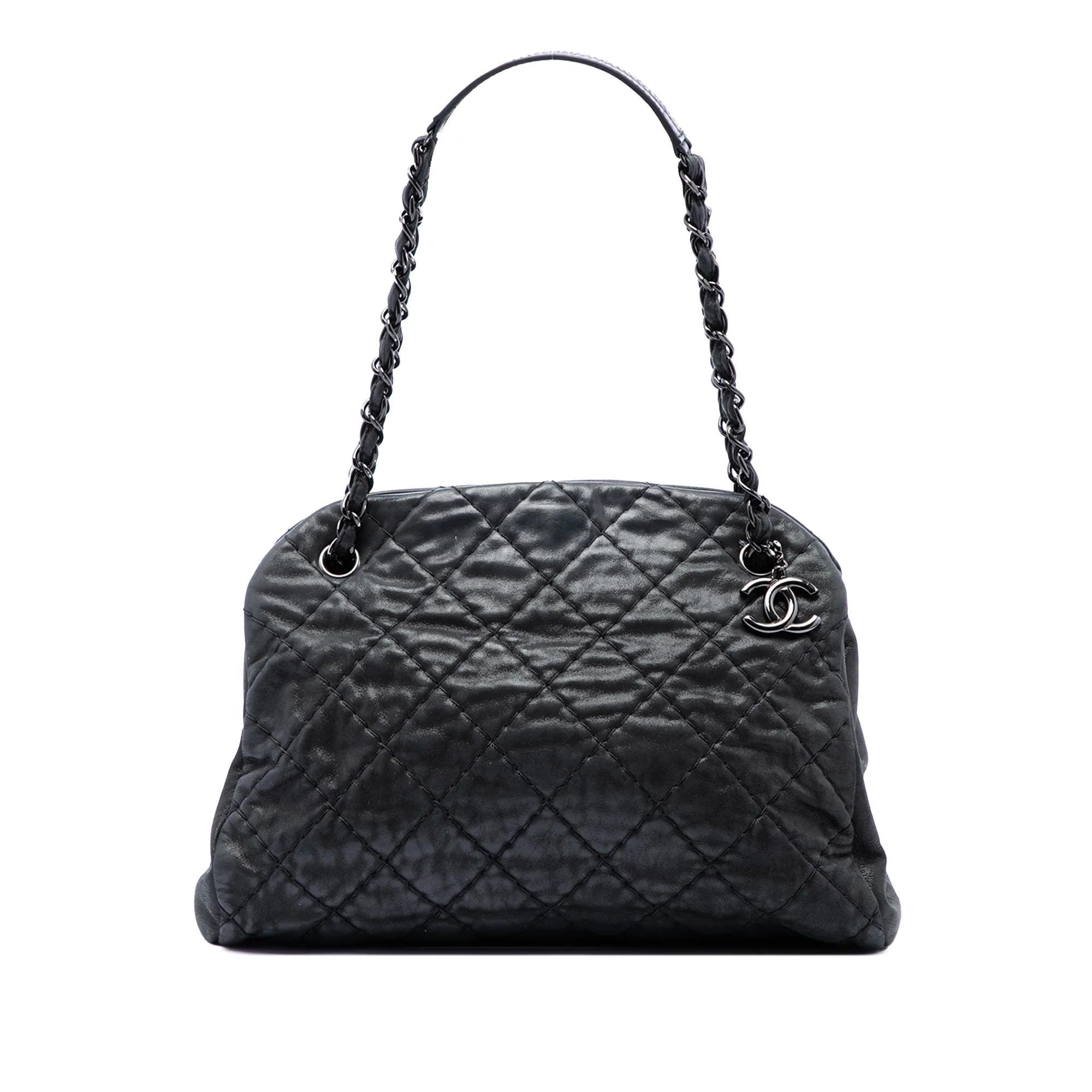 Mademoiselle pony-style calfskin handbag