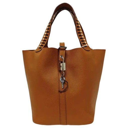 Leather handbag