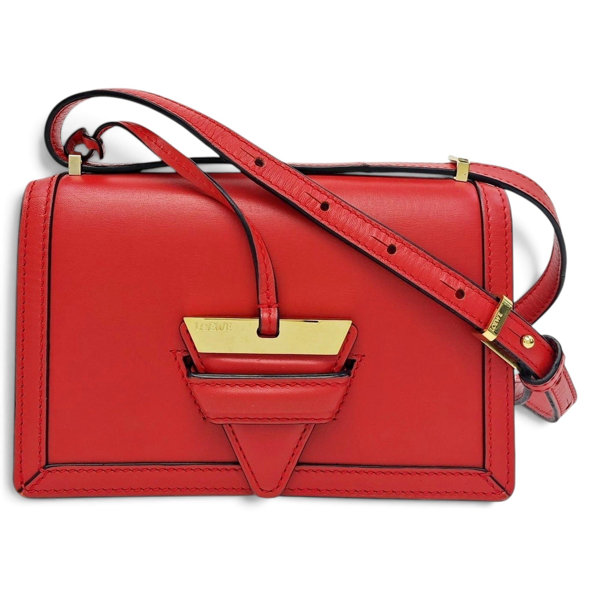 Barcelona leather handbag