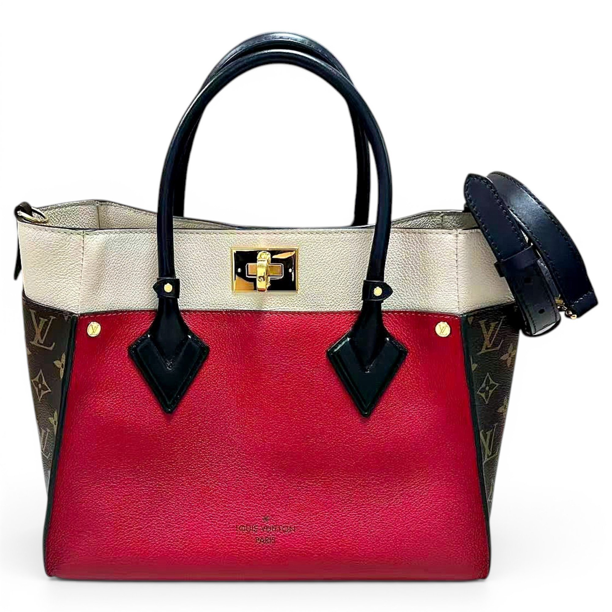 On My Side leather handbag