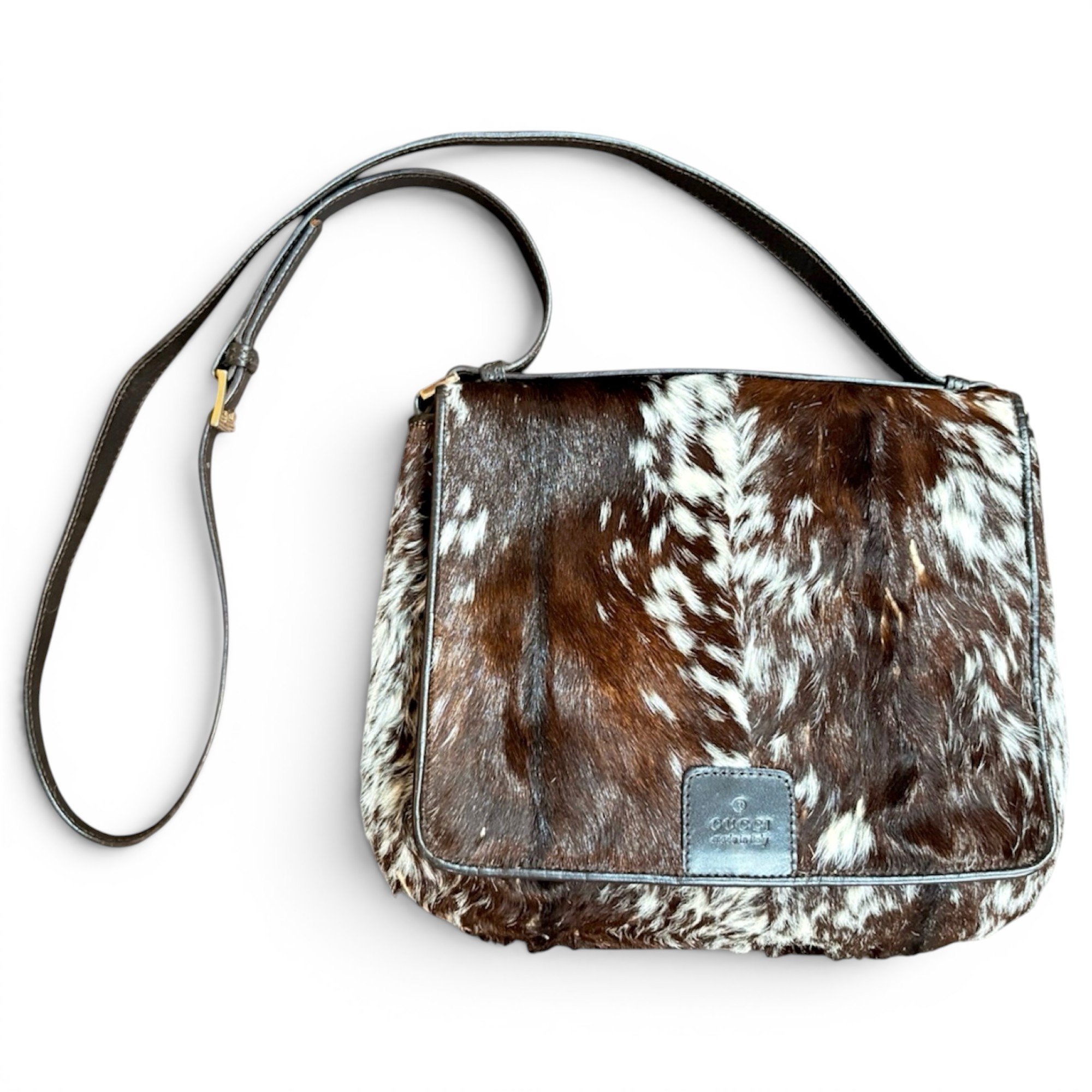 Pony-style calfskin handbag