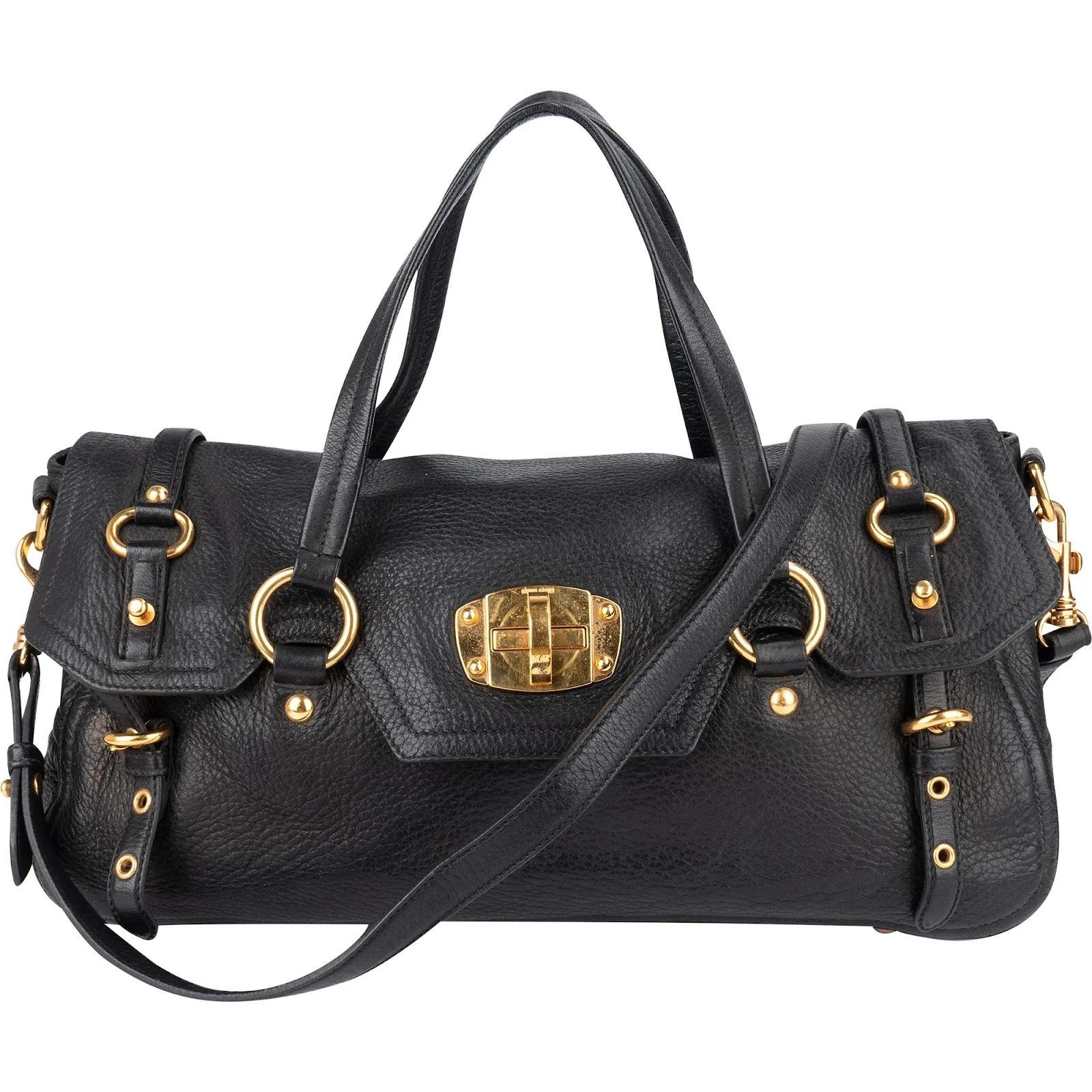 Coffer leather satchel