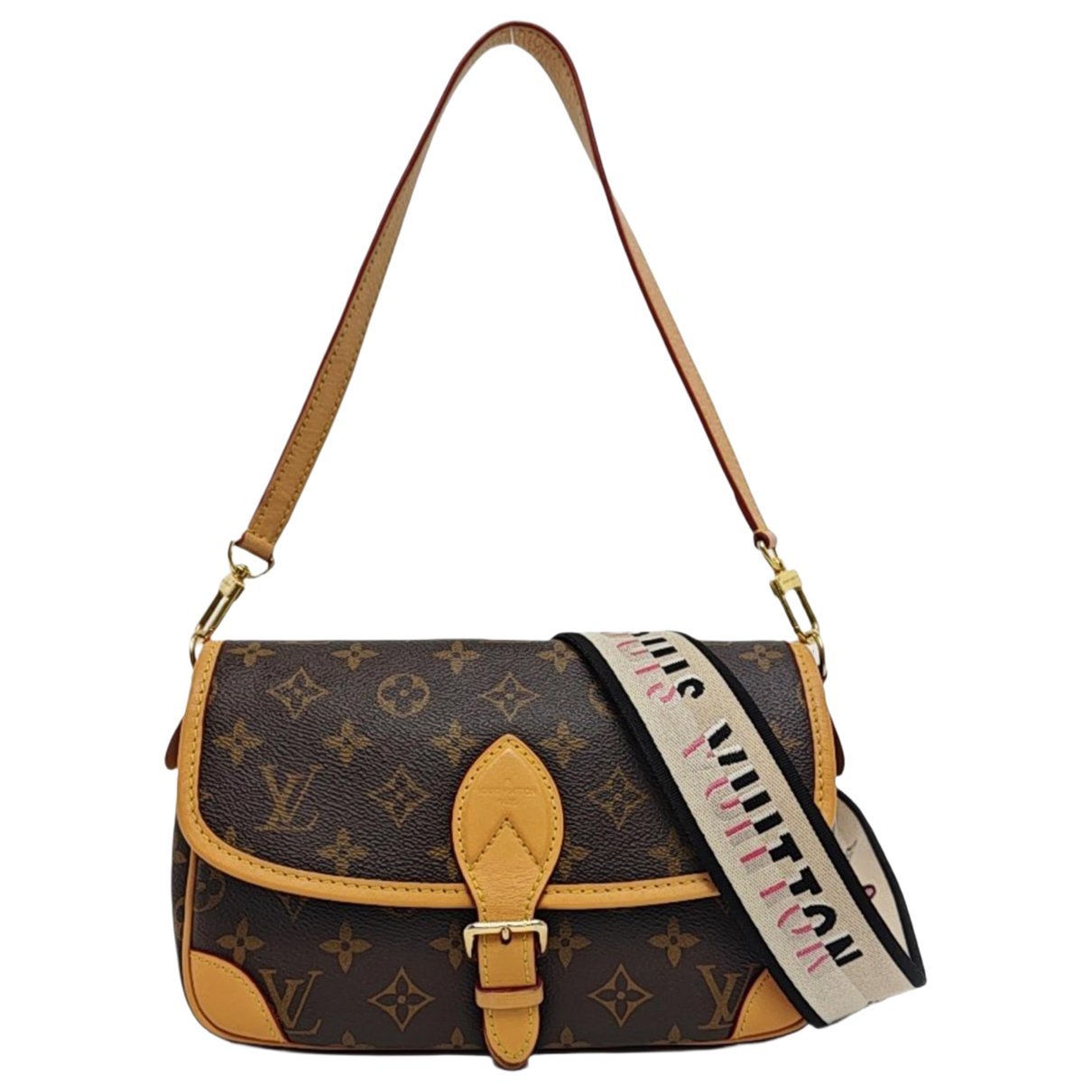 Louis Vuitton Diane leather crossbody bag