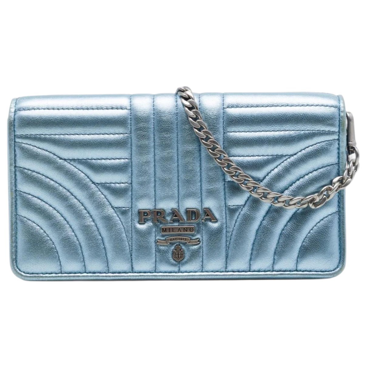 Diagramme leather crossbody bag