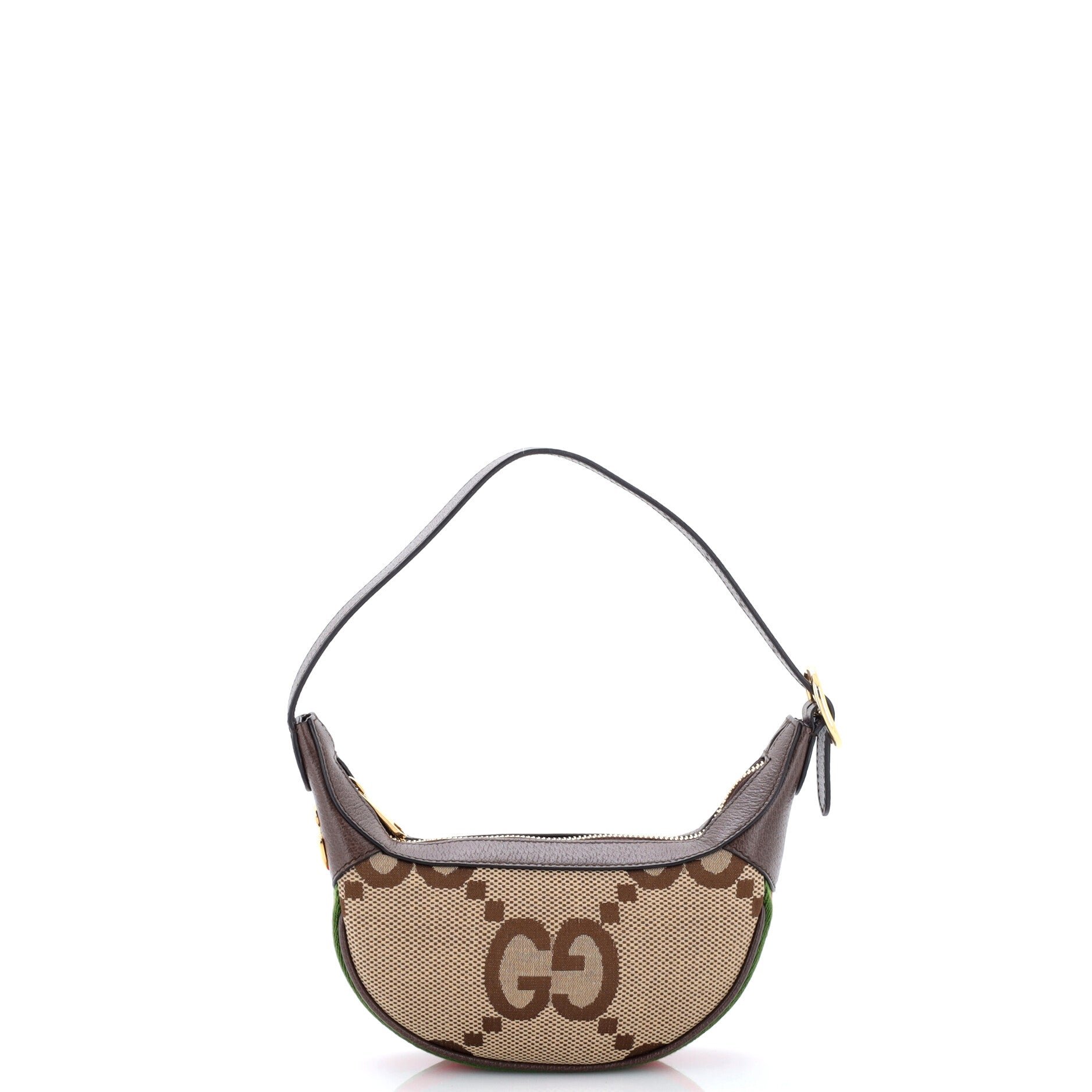 Ophidia Half Moon Bag Jumbo GG Canvas Mini